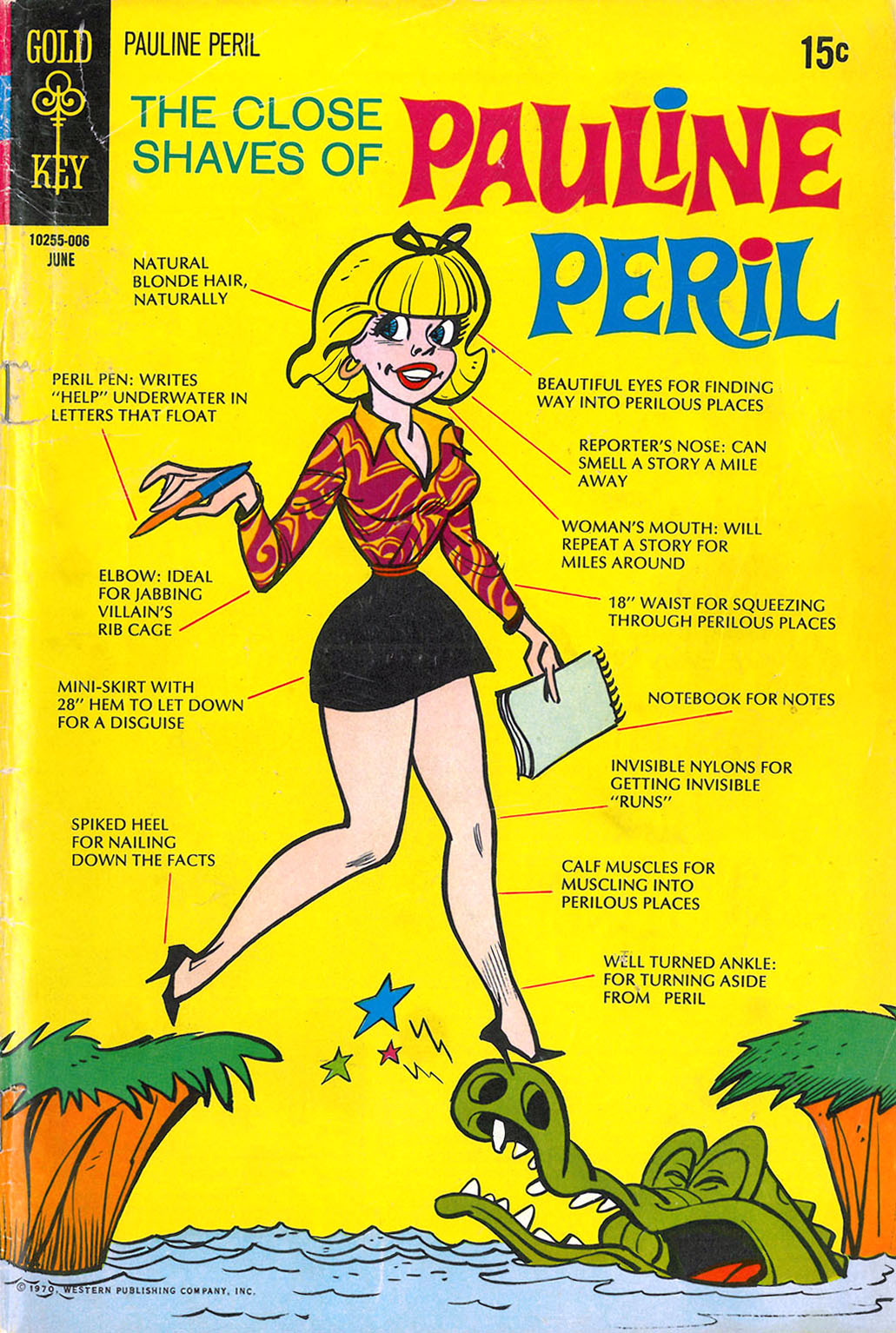 Read online Close Shaves of Pauline Peril comic -  Issue #1 - 1