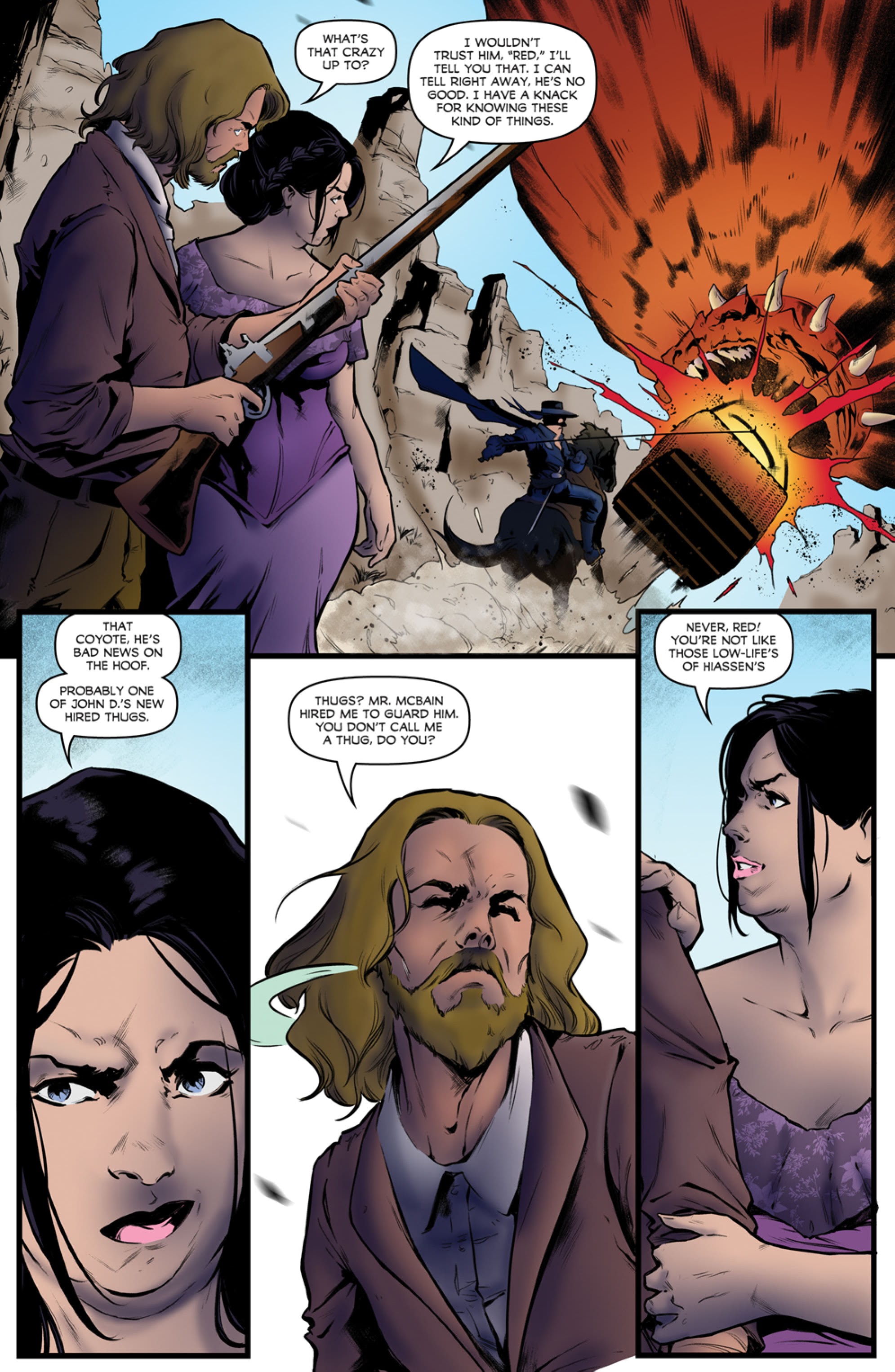 Read online Zorro Flights comic -  Issue #1 - 11