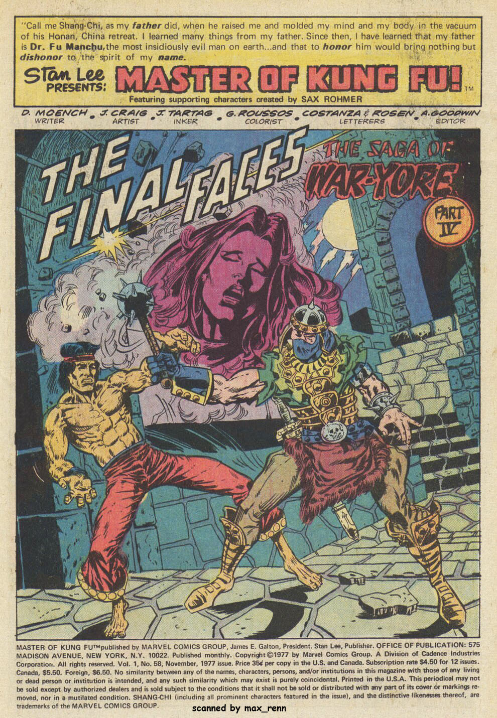 Master of Kung Fu (1974) Issue #58 #43 - English 2