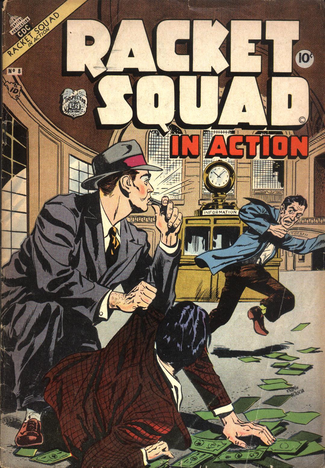 Read online Racket Squad in Action comic -  Issue #8 - 1