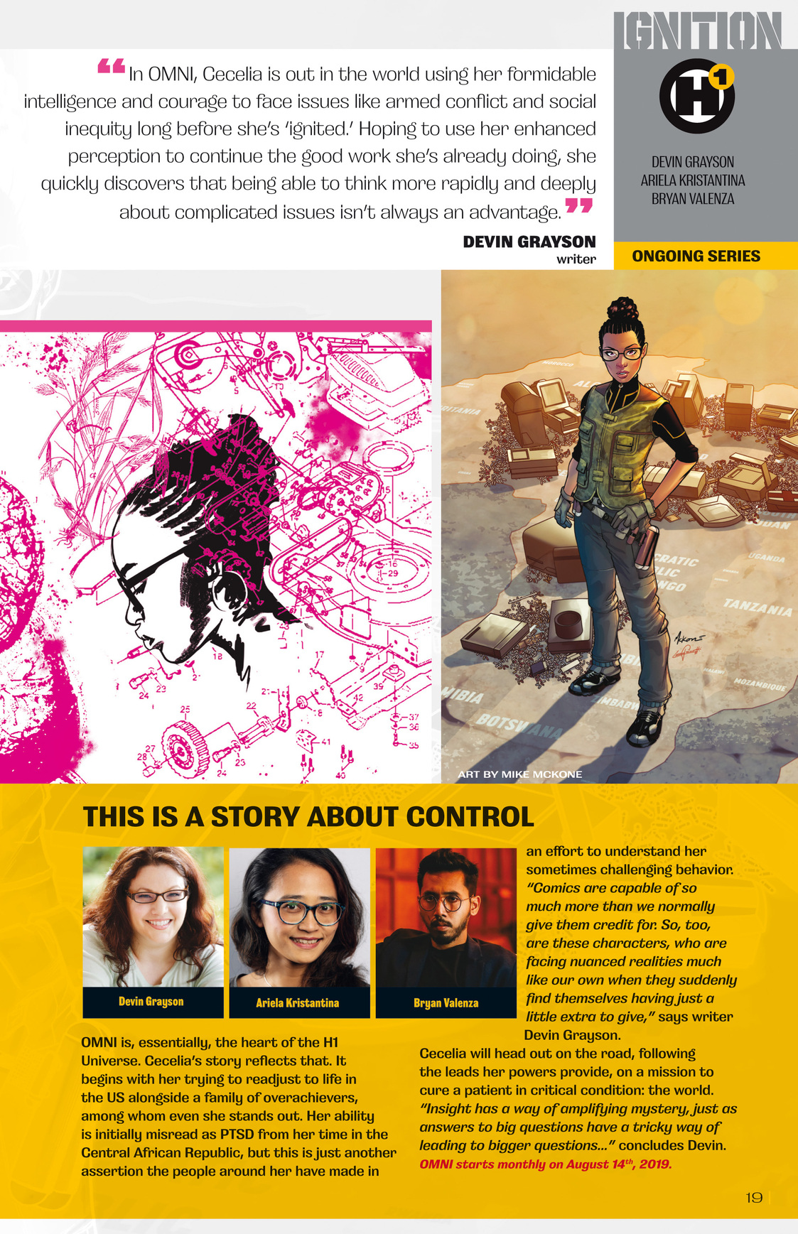 Read online Free Comic Book Day 2019 comic -  Issue # H1 Ignition - 21