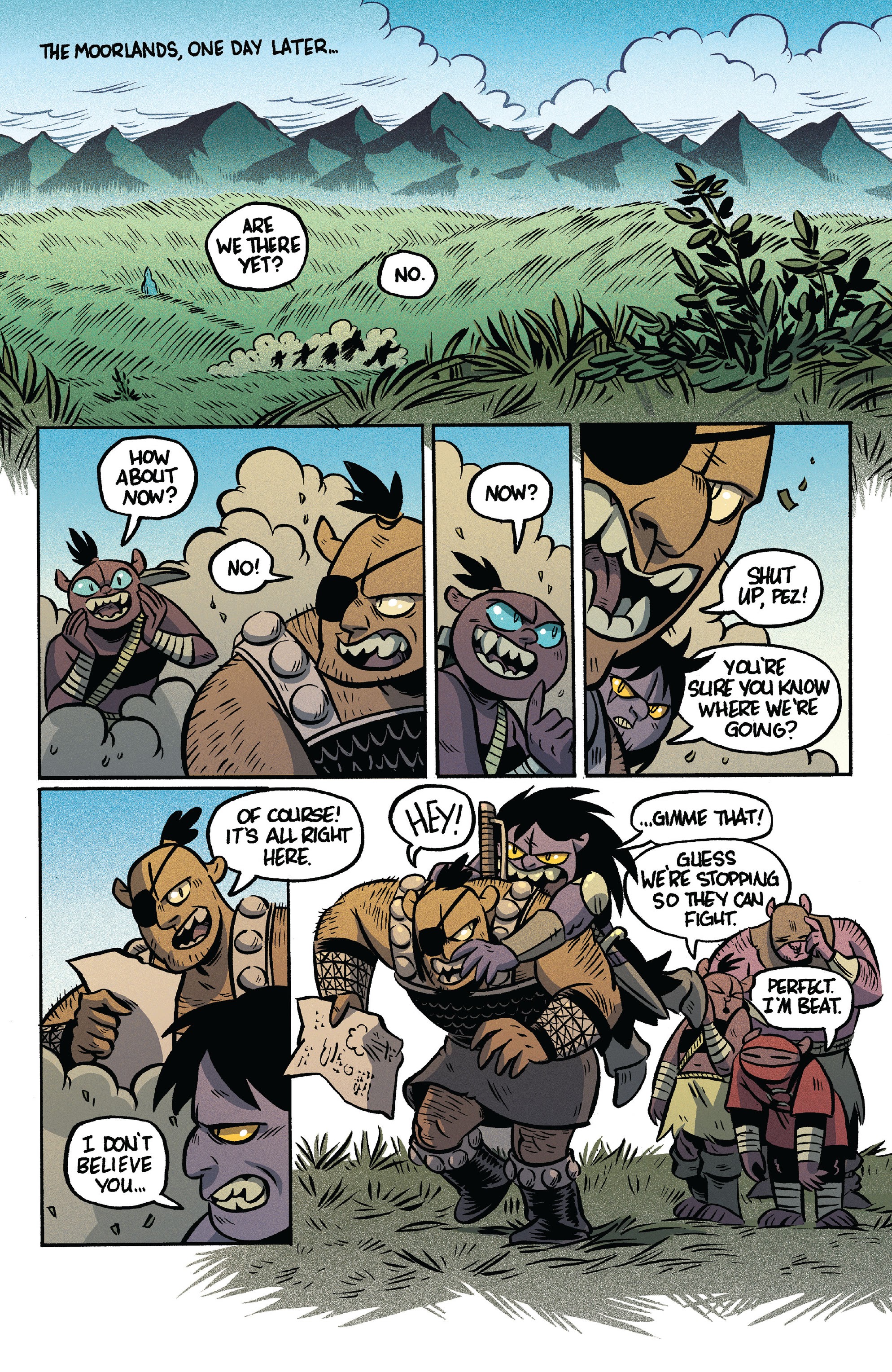 Read online ORCS! comic -  Issue #1 - 19
