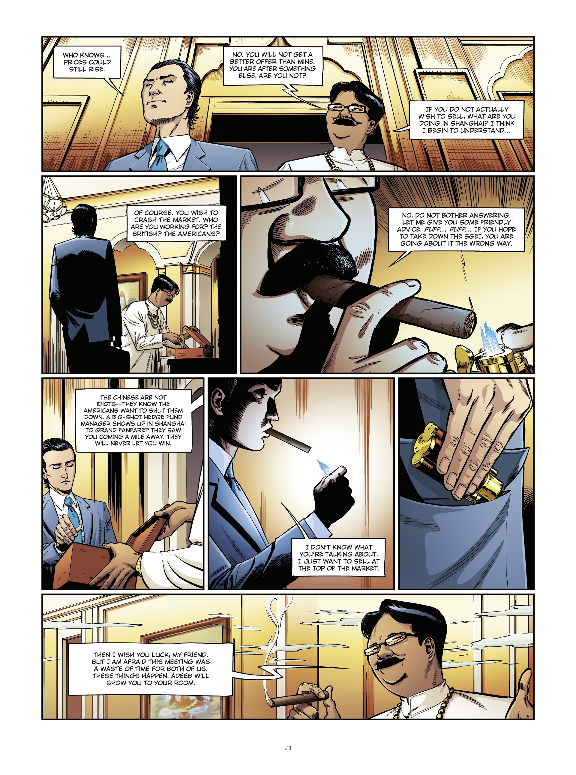 Read online Hedge Fund comic -  Issue #6 - 40