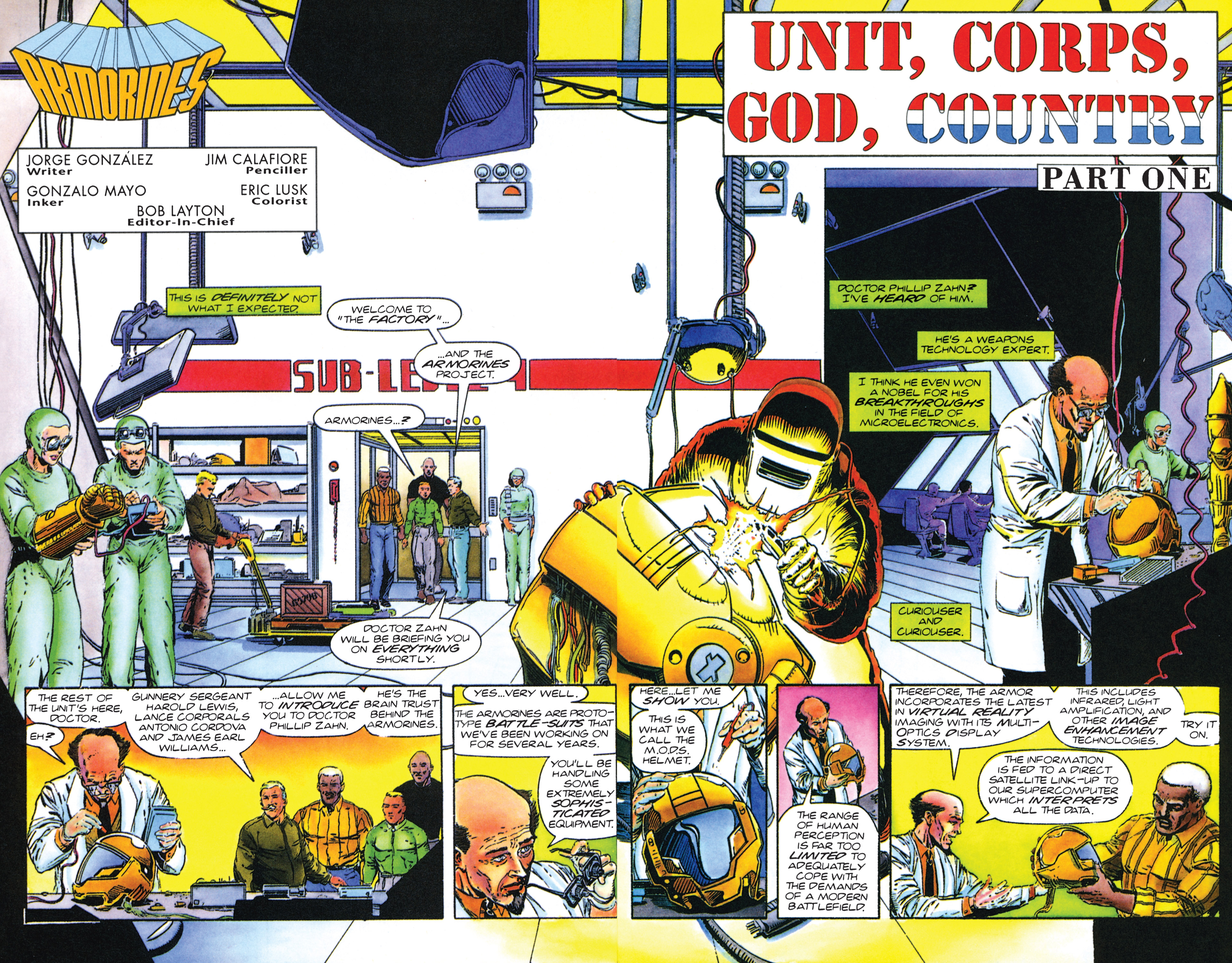 Read online Armorines comic -  Issue #0 - 3