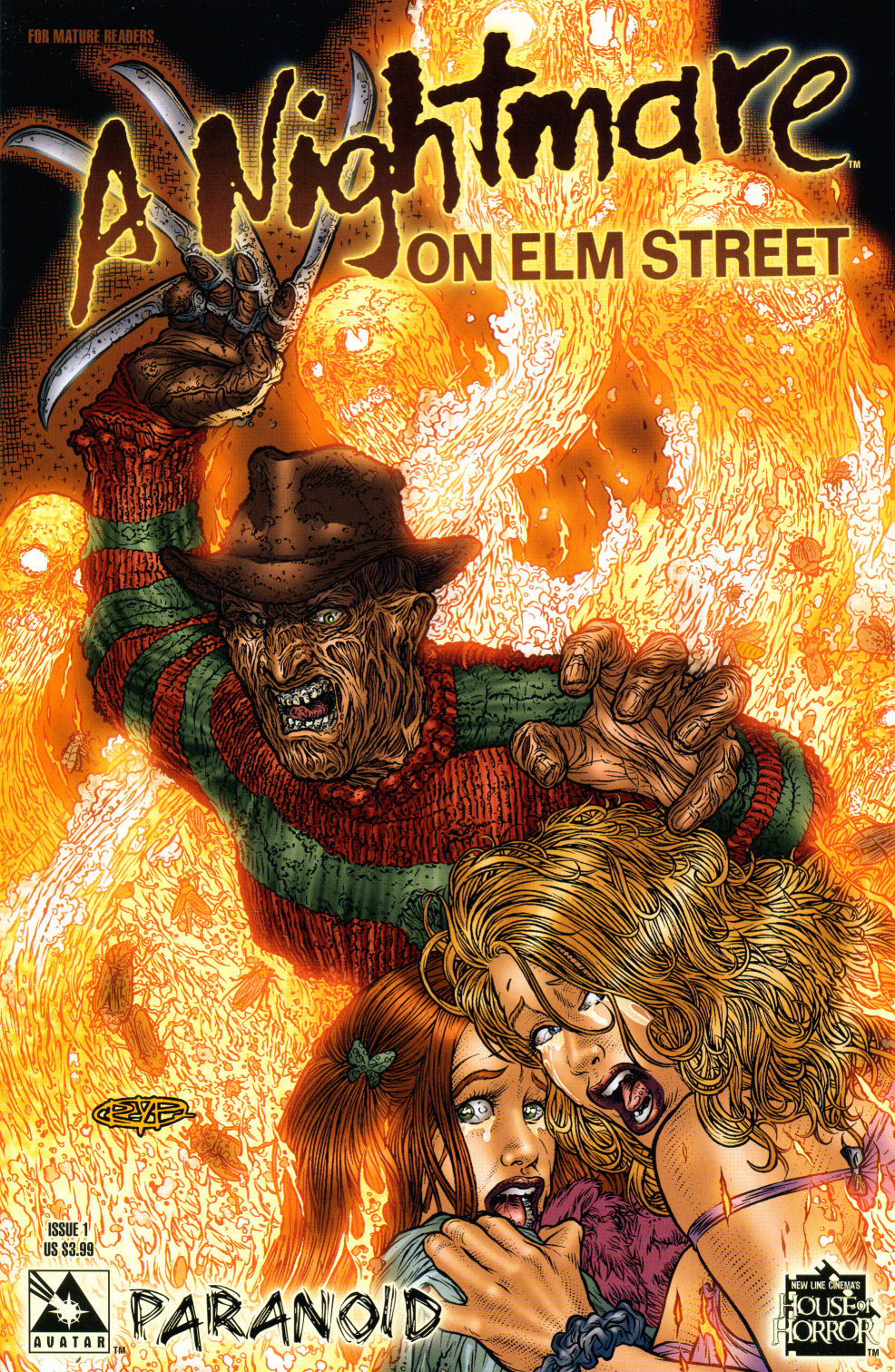Read online Nightmare on Elm Street: Paranoid comic -  Issue #1 - 1