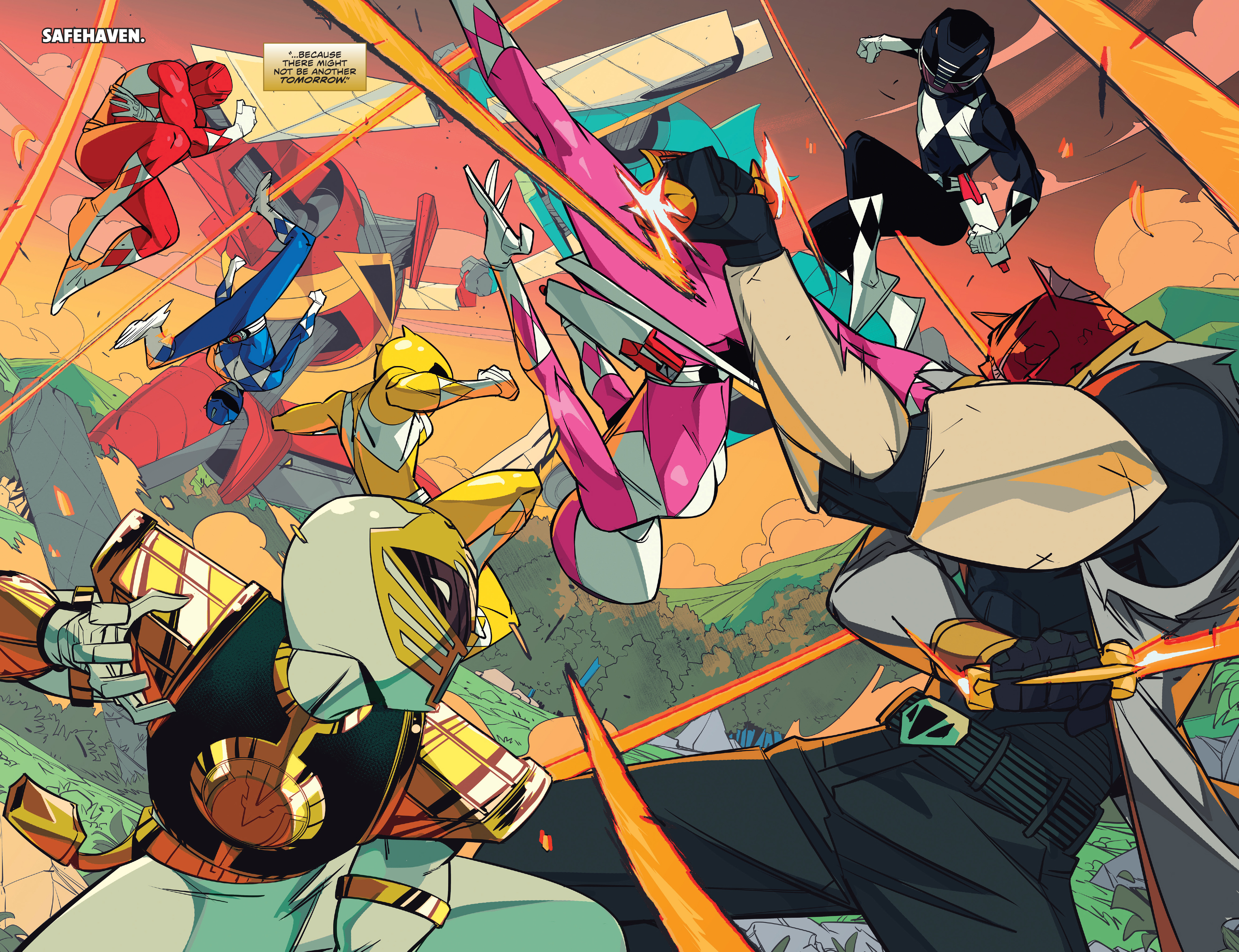 Read online Mighty Morphin Power Rangers comic -  Issue #50 - 5