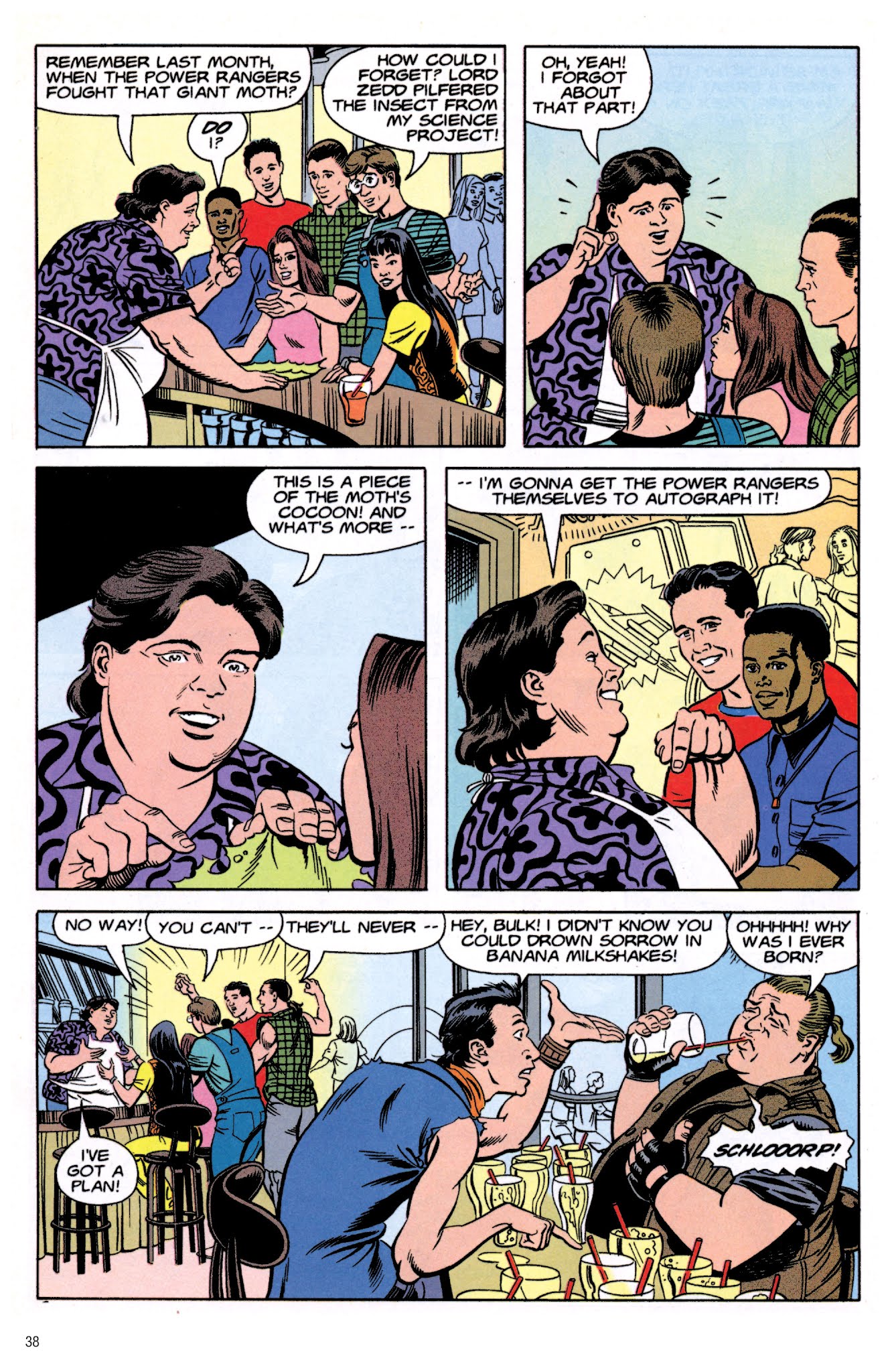Read online Mighty Morphin Power Rangers Archive comic -  Issue # TPB 1 (Part 1) - 38