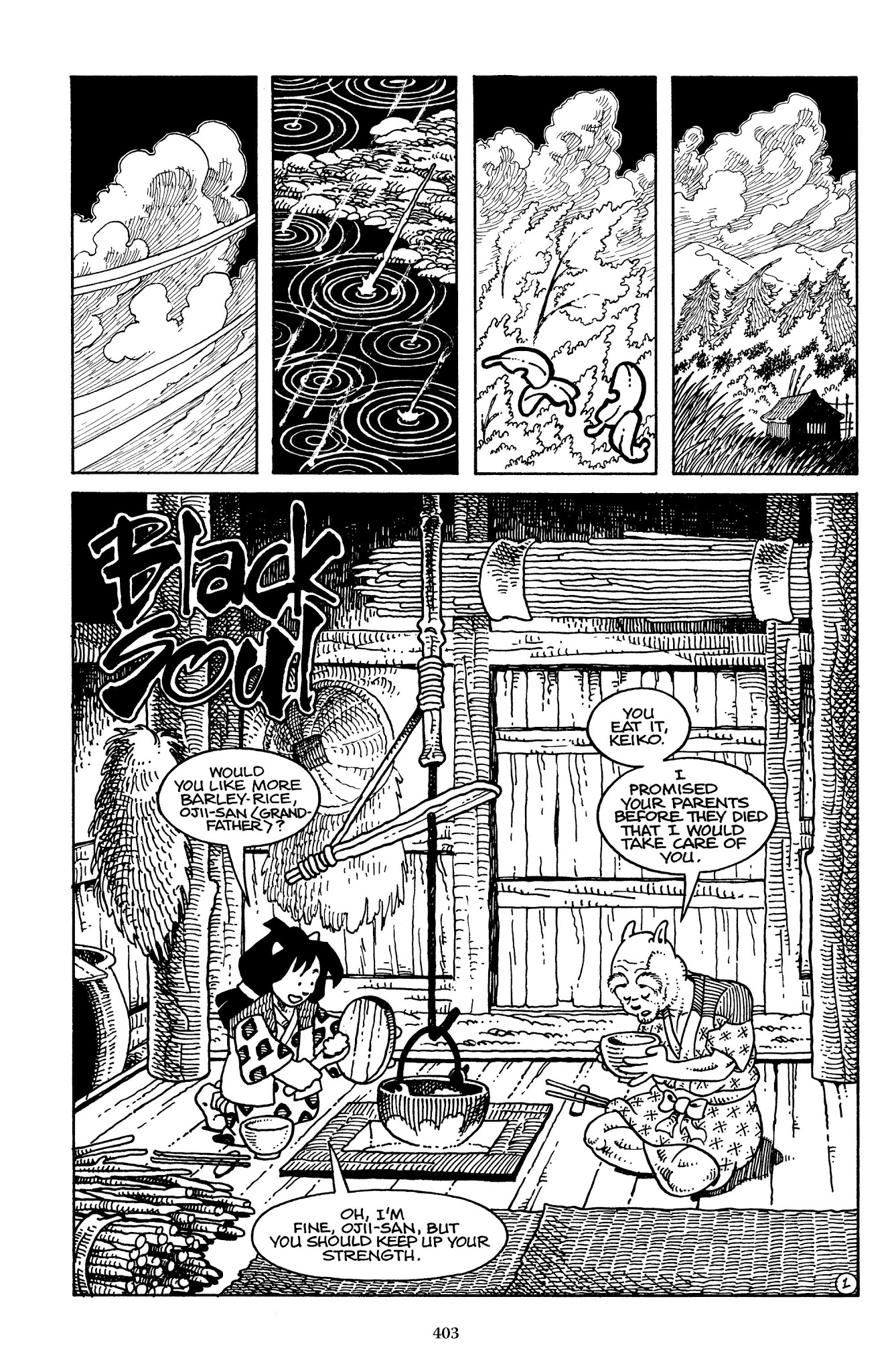 Read online The Usagi Yojimbo Saga comic -  Issue # TPB 1 - 393