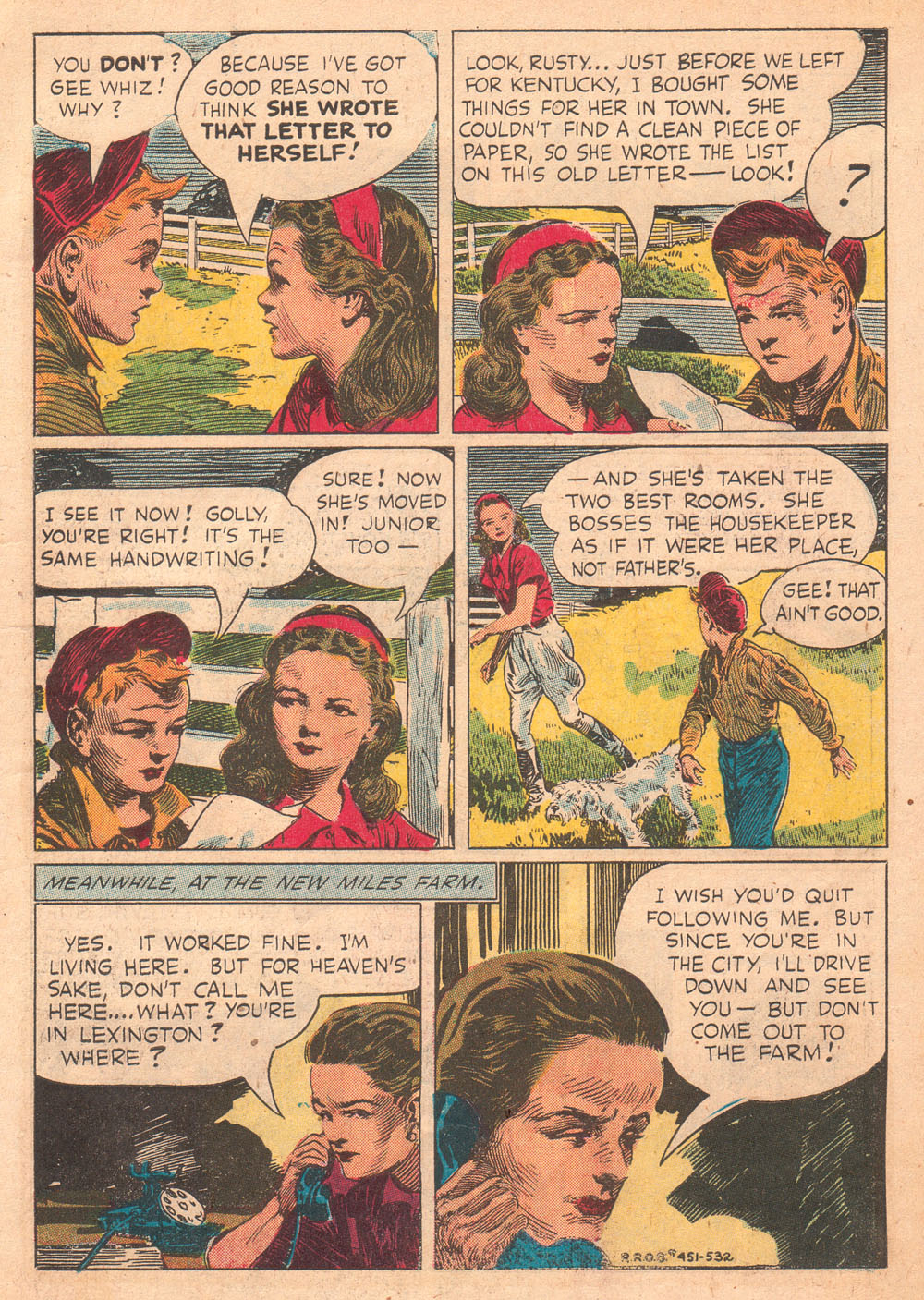 Read online Four Color Comics comic -  Issue #451 - 3