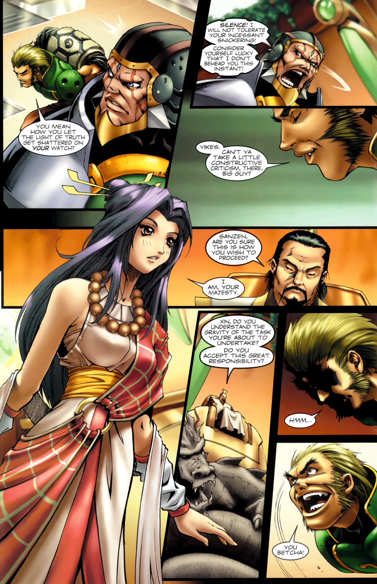 Read online Xin: Legend of the Monkey King comic -  Issue #3 - 7