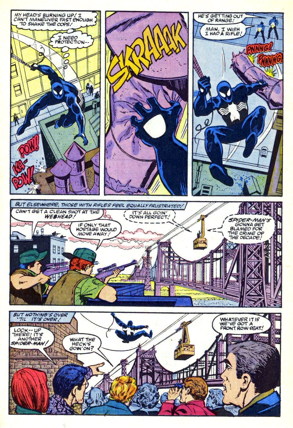 Read online Web of Spider-Man (1985) comic -  Issue #21 - 21