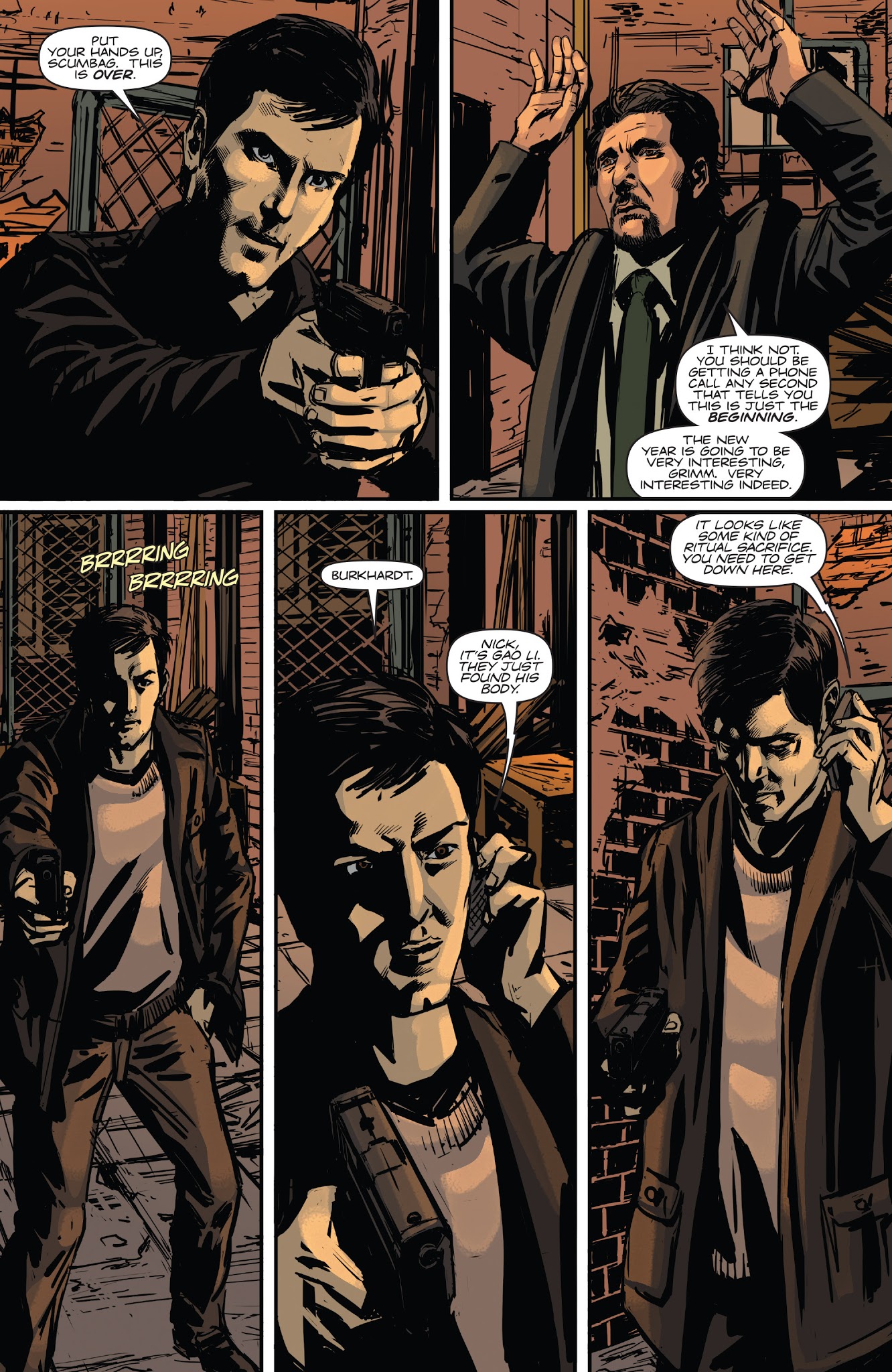 Read online Grimm: The Warlock comic -  Issue #3 - 21