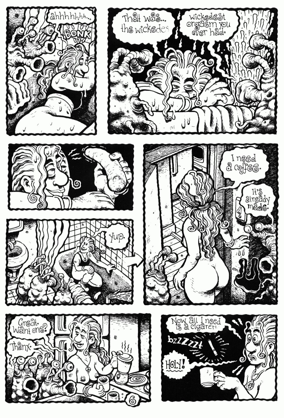 Read online Cynthia Petal's Really Fantastic Alien Sex Frenzy! comic -  Issue # Full - 8