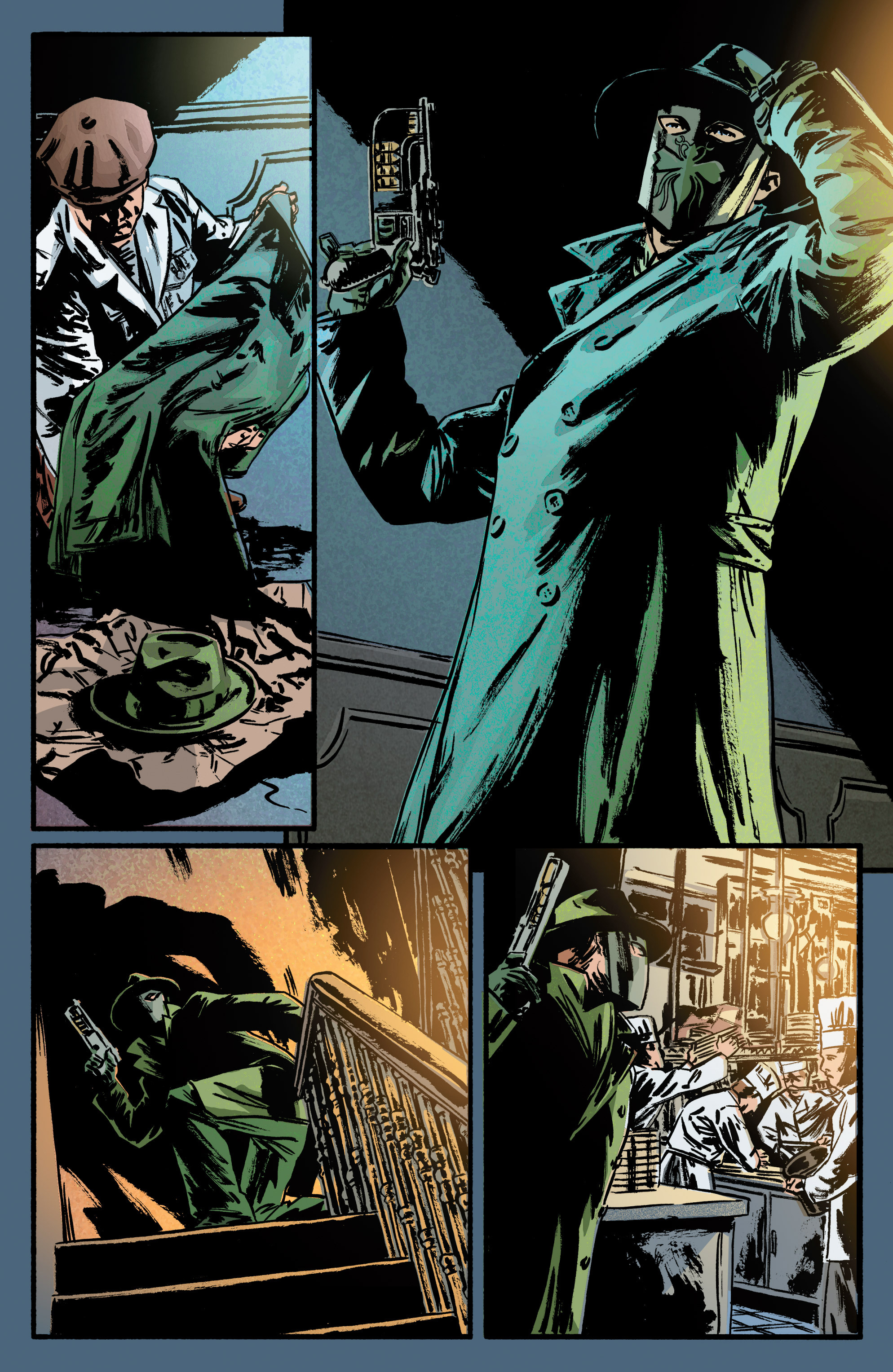 Read online Green Hornet: Year One comic -  Issue #12 - 14