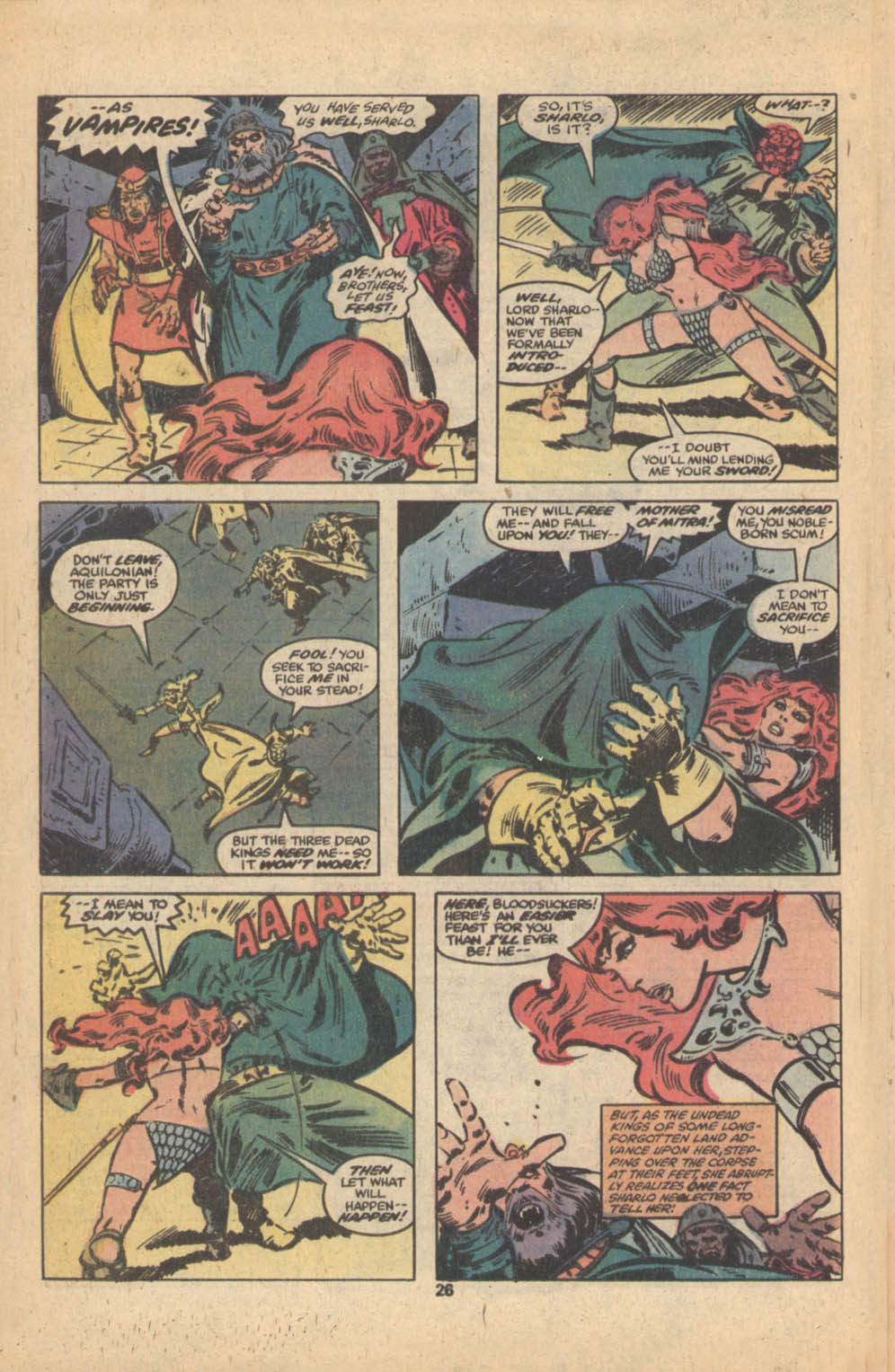 Red Sonja (1977) Issue #15 #15 - English 15
