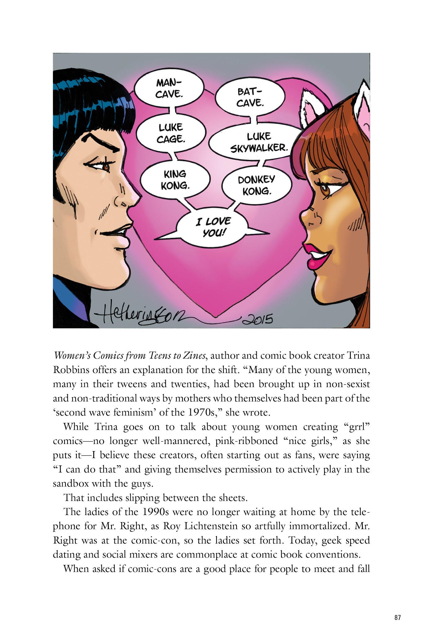 Read online The Secret Loves of Geek Girls comic -  Issue # TPB - 88