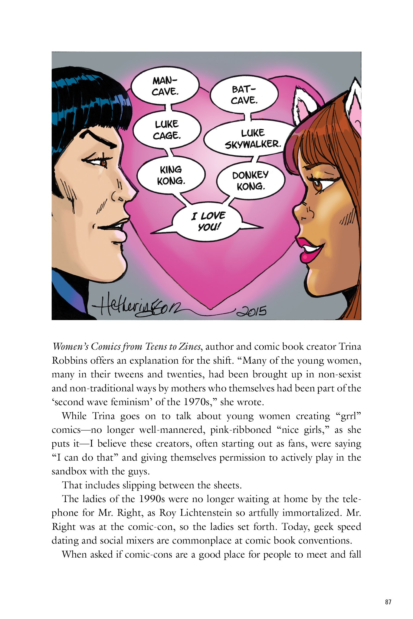 Read online The Secret Loves of Geek Girls comic -  Issue # TPB - 88