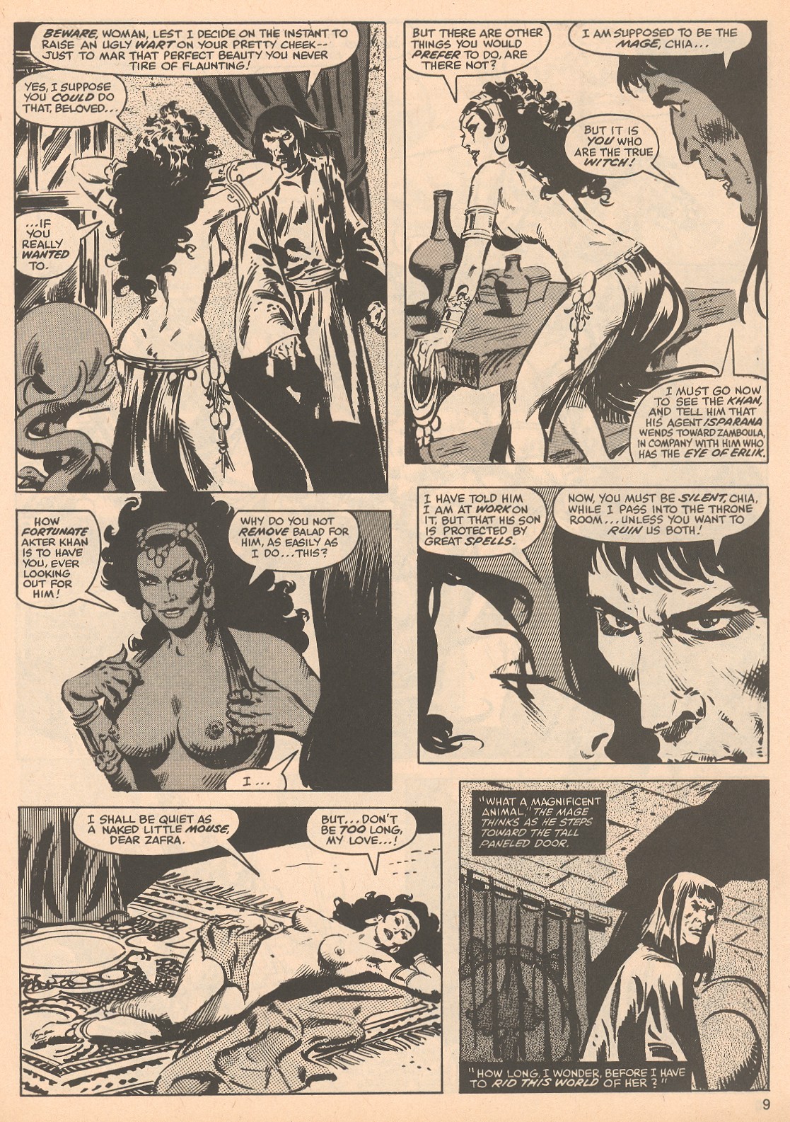 The Savage Sword Of Conan issue 57 - Page 9