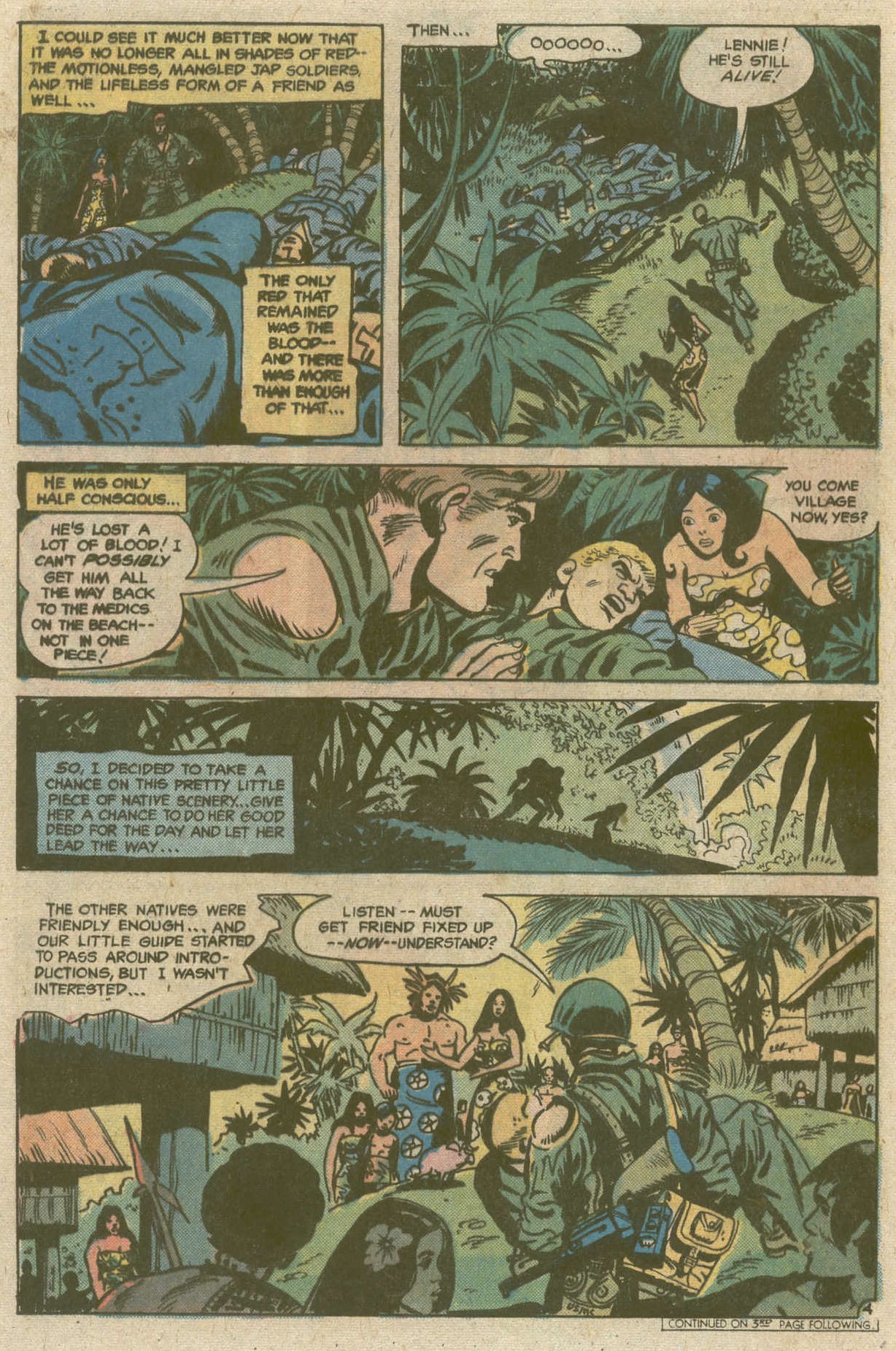 Read online Unknown Soldier (1977) comic -  Issue #206 - 28
