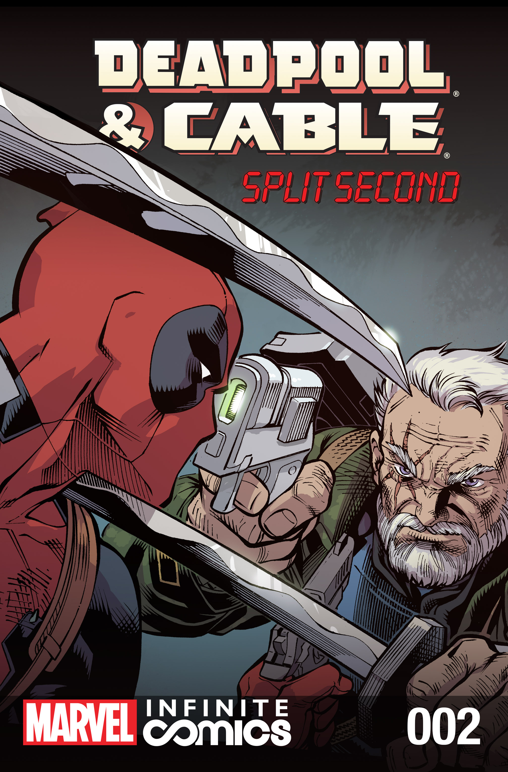 Read online Deadpool & Cable: Split Second Infinite Comic comic -  Issue #2 - 1