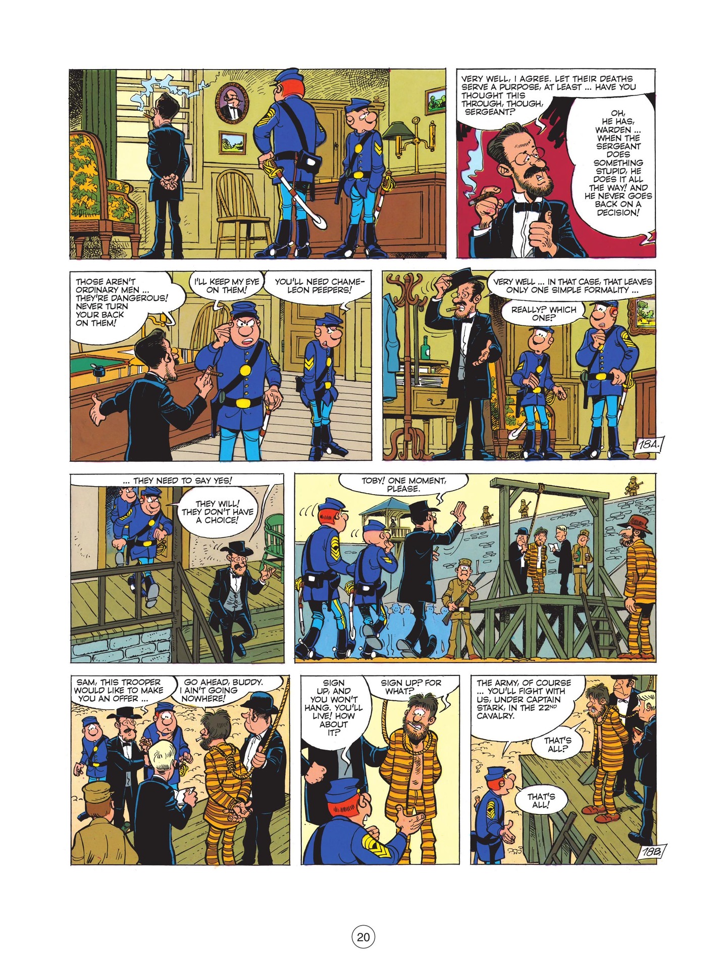 Read online The Bluecoats comic -  Issue #14 - 22