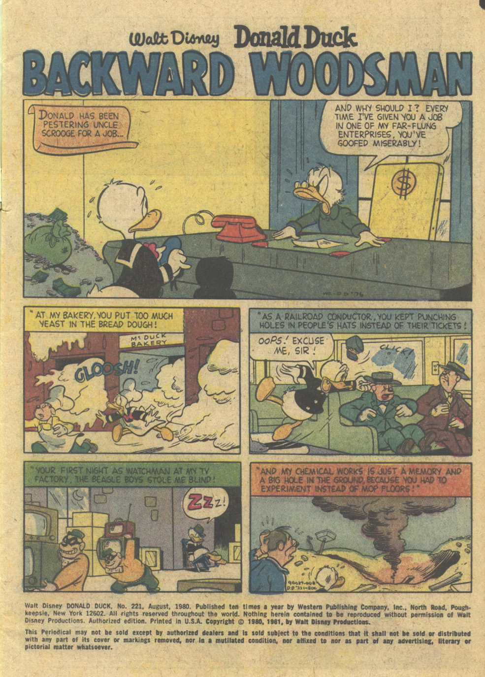 Read online Donald Duck (1980) comic -  Issue #221 - 3