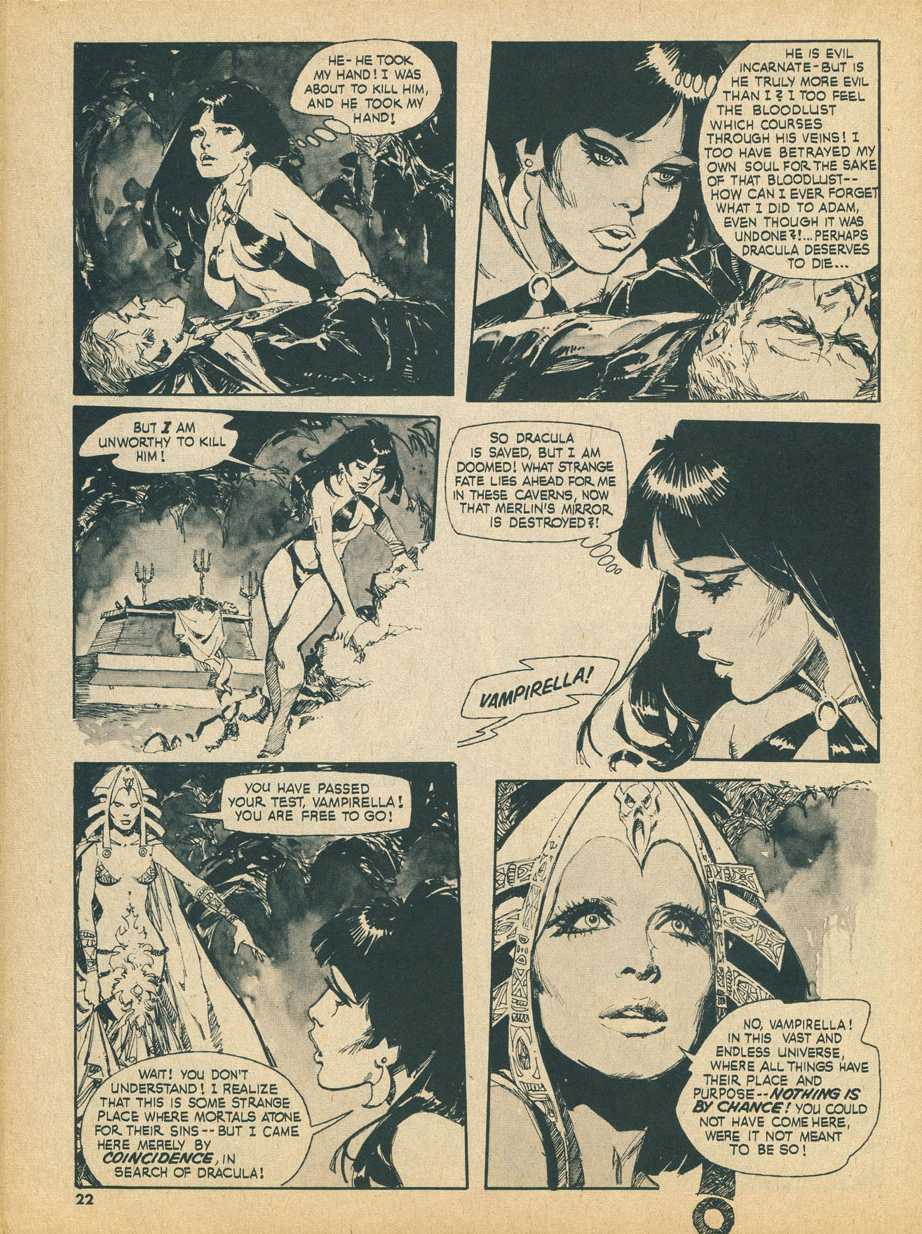Read online Vampirella (1969) comic -  Issue #18 - 22