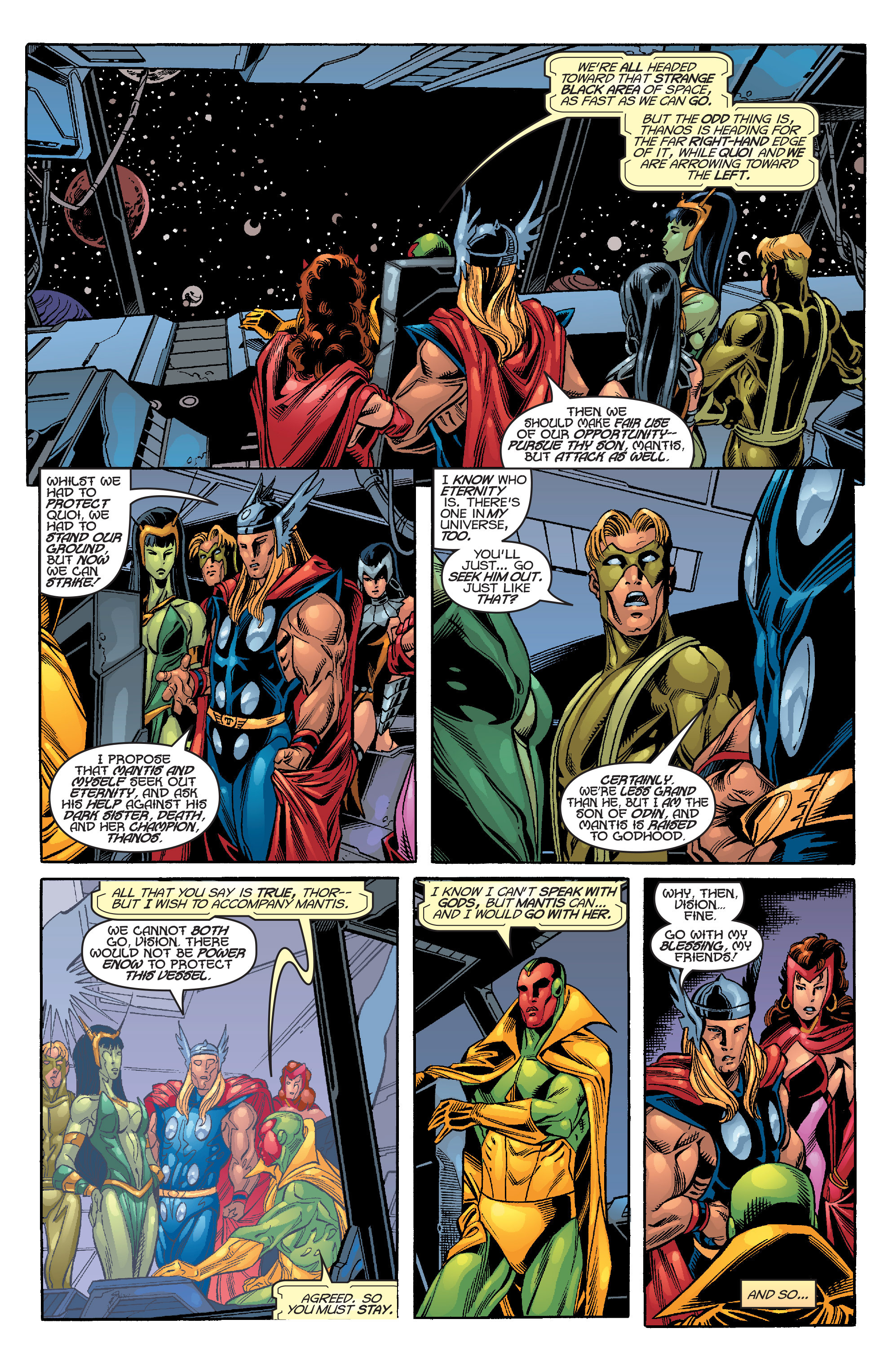 Read online Avengers: Celestial Quest comic -  Issue #6 - 3