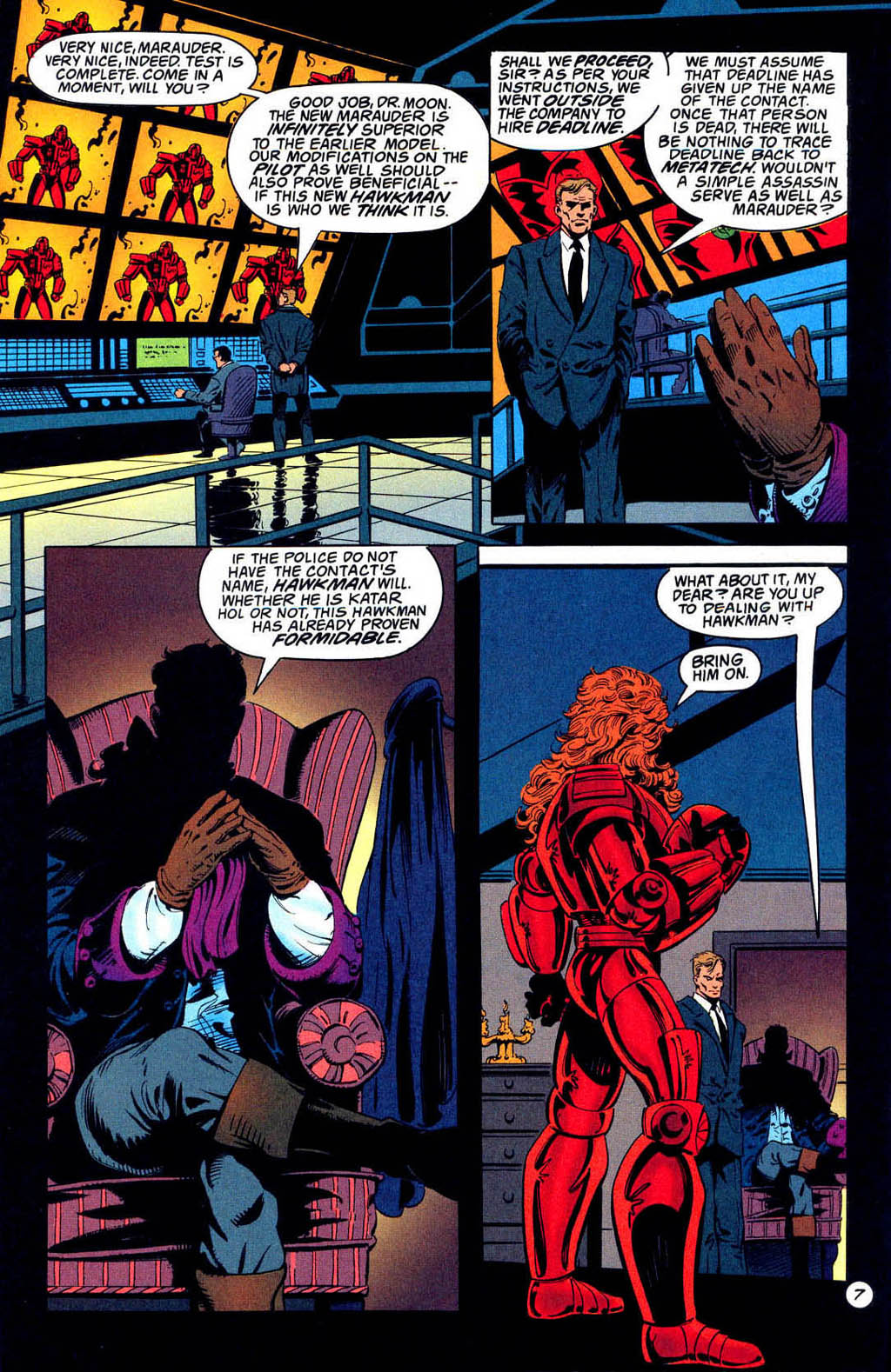 Hawkman (1993) Issue #2 #5 - English 8