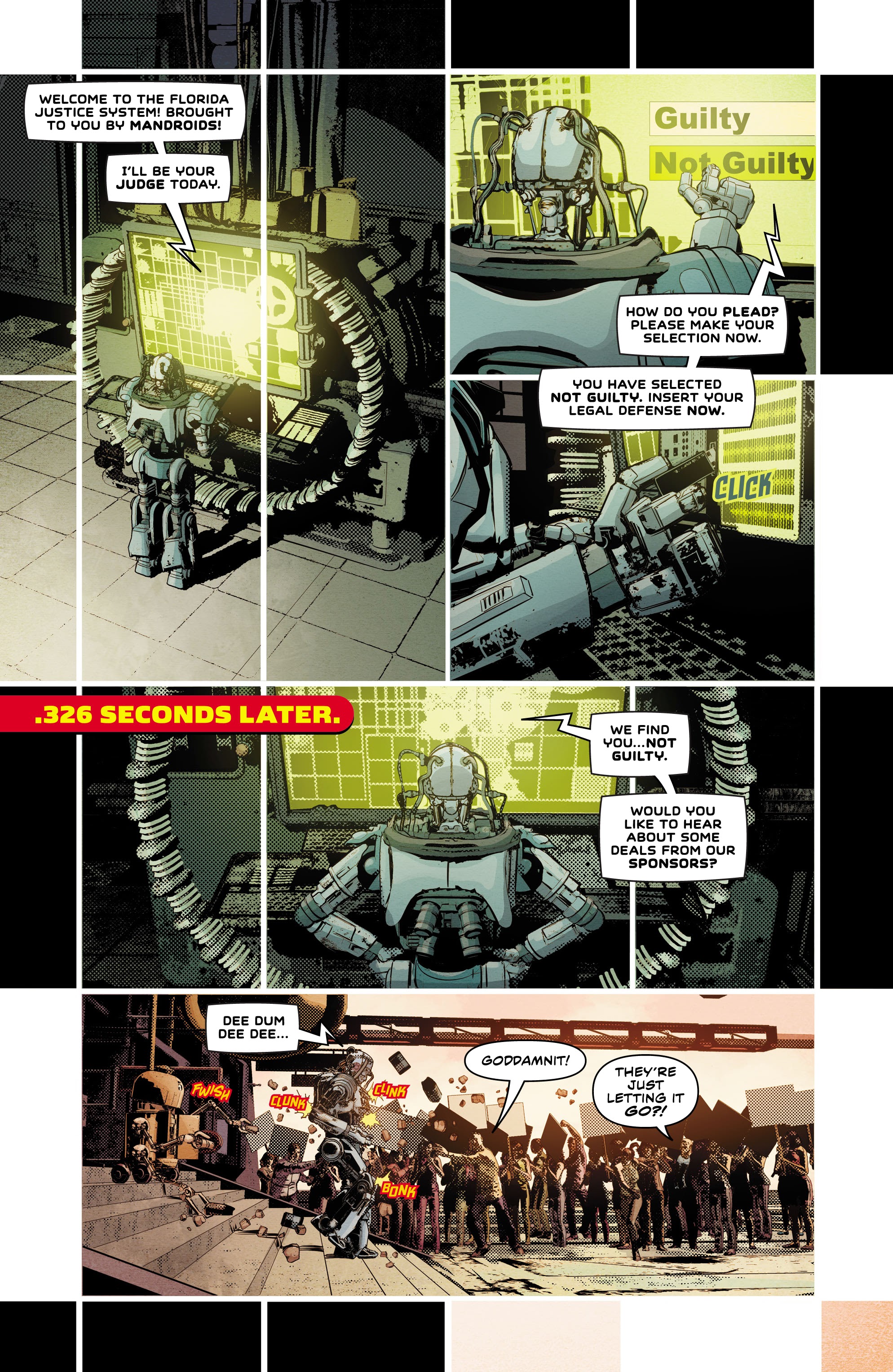 Read online Not All Robots comic -  Issue #2 - 5