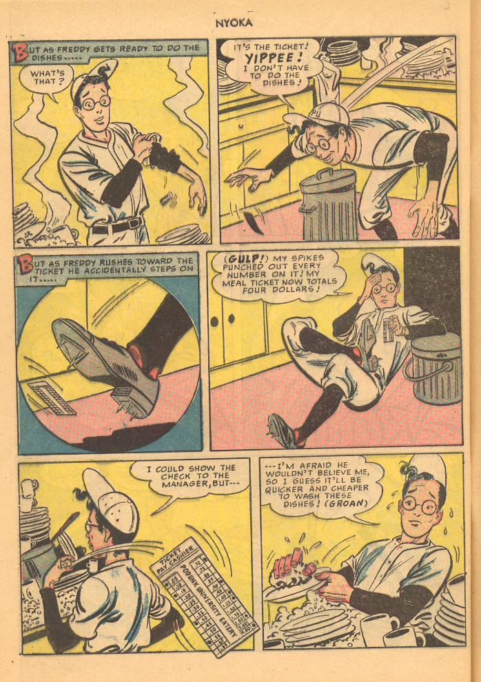 Read online Nyoka the Jungle Girl (1945) comic -  Issue #43 - 44