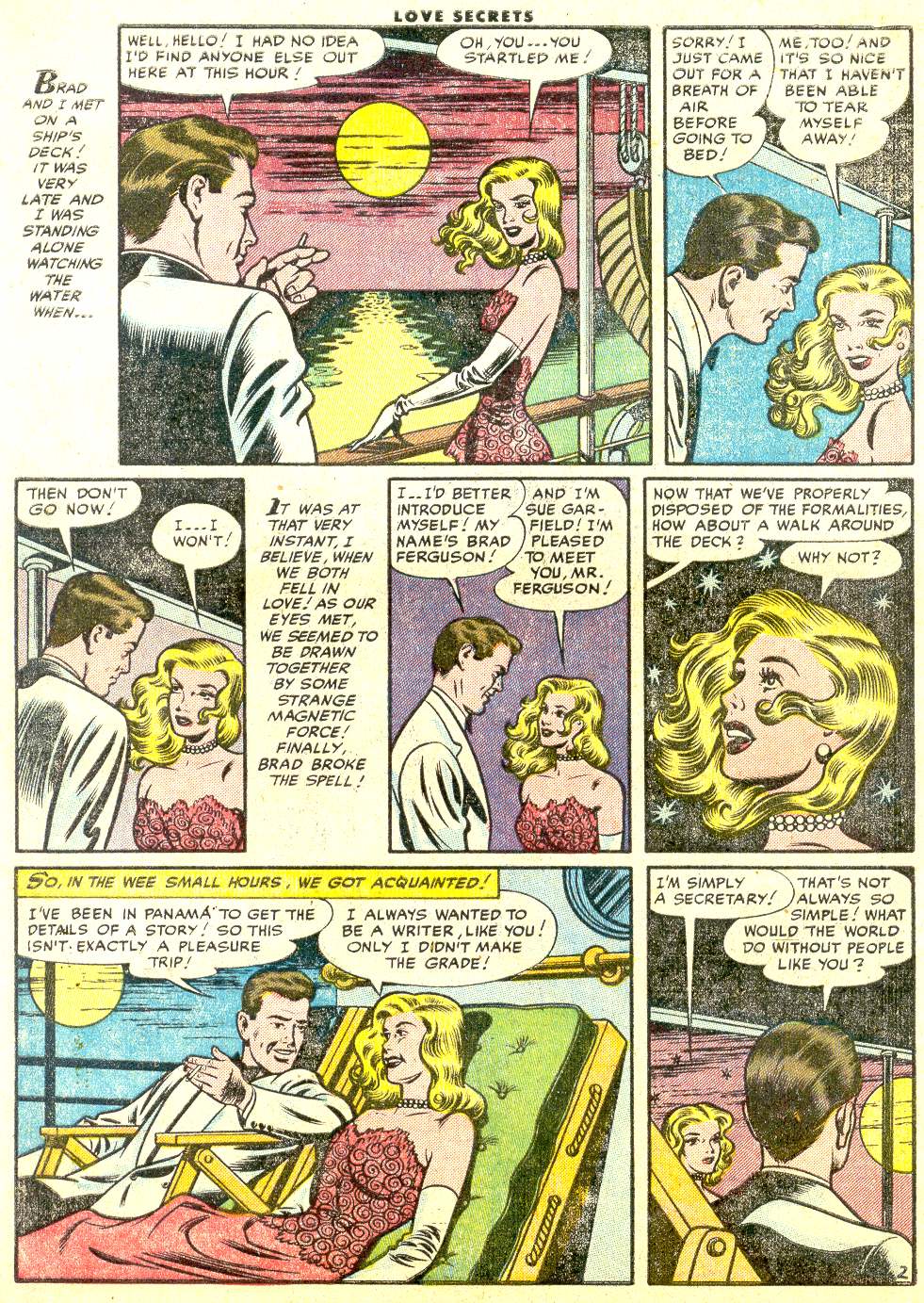 Read online Love Secrets (1953) comic -  Issue #45 - 4