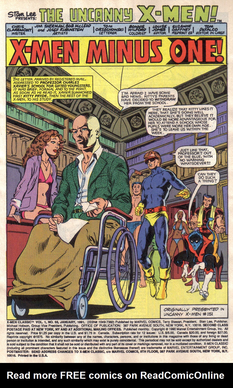 Read online X-Men Classic comic -  Issue #55 - 3