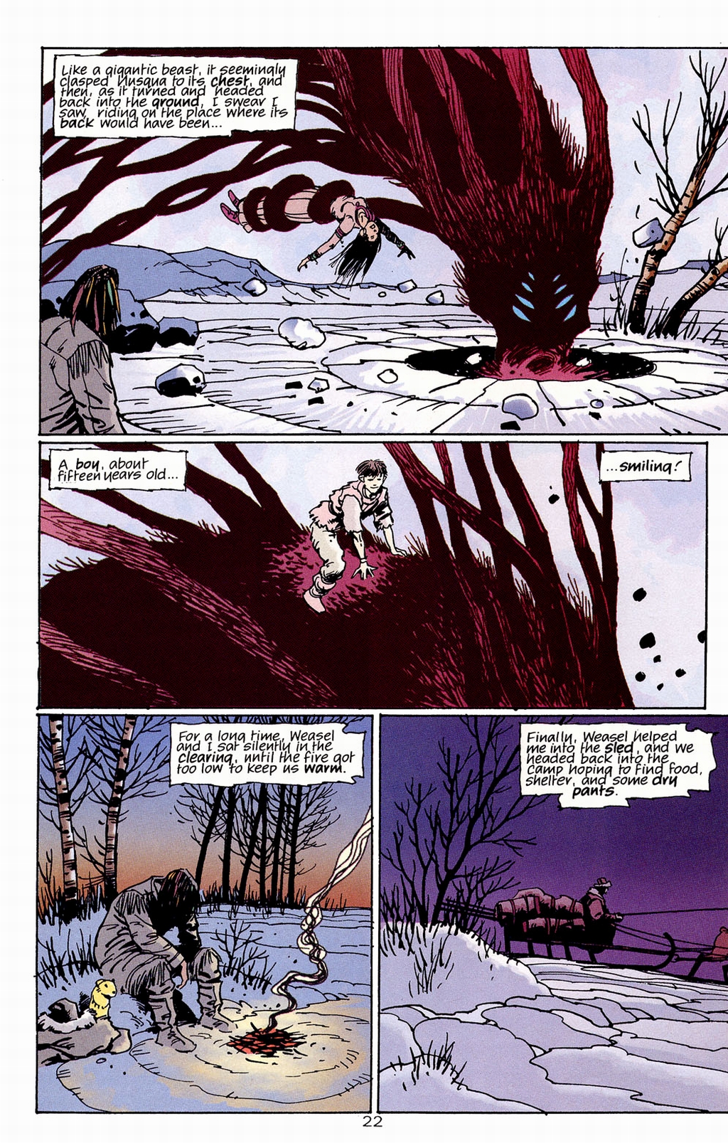 Read online Muktuk Wolfsbreath: Hard-Boiled Shaman comic -  Issue #3 - 23