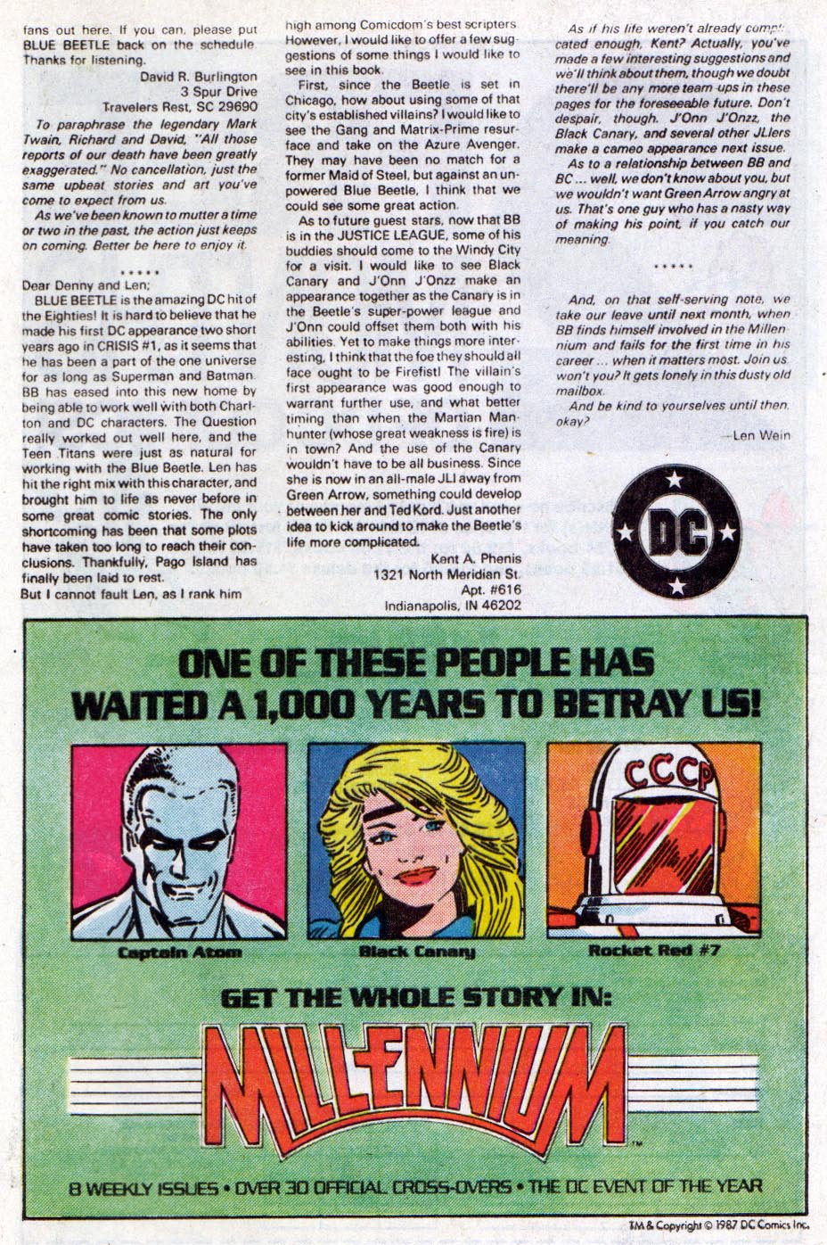 Read online Blue Beetle (1986) comic -  Issue #19 - 25