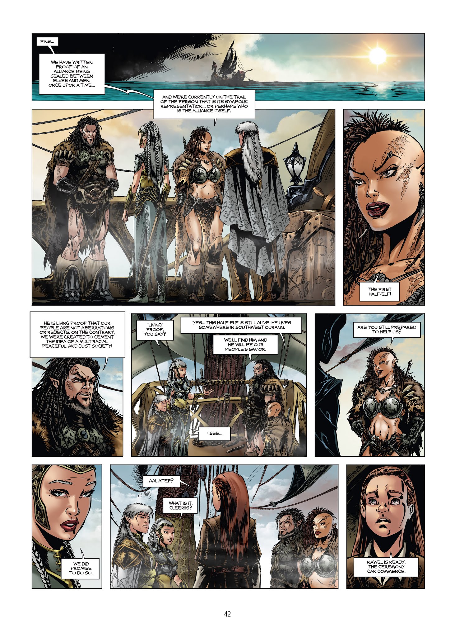 Read online Elves comic -  Issue #19 - 42