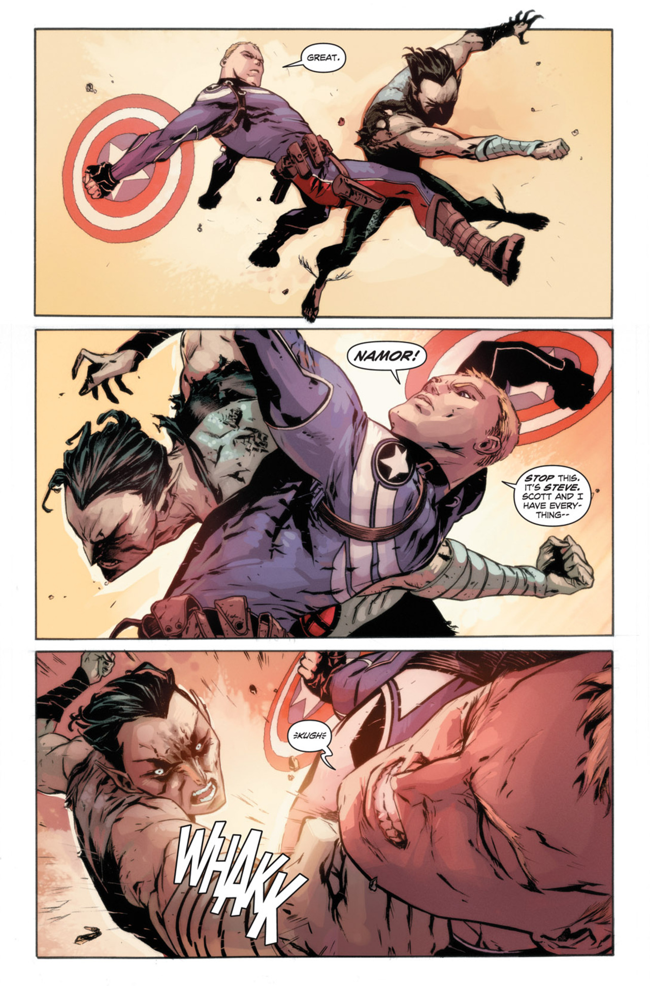 Read online X-Men/Steve Rogers: Escape From the Negative Zone comic -  Issue # TPB - 75