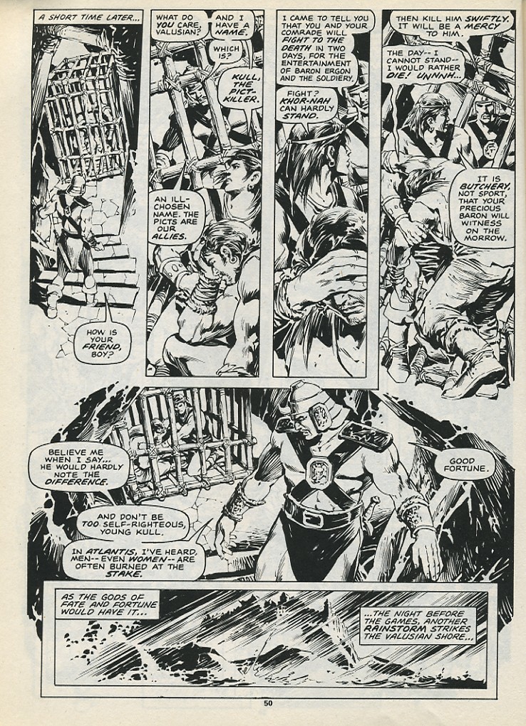 Read online The Savage Sword Of Conan comic -  Issue #199 - 52