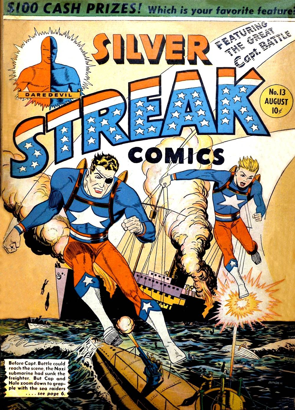 Read online Silver Streak Comics comic -  Issue #13 - 1