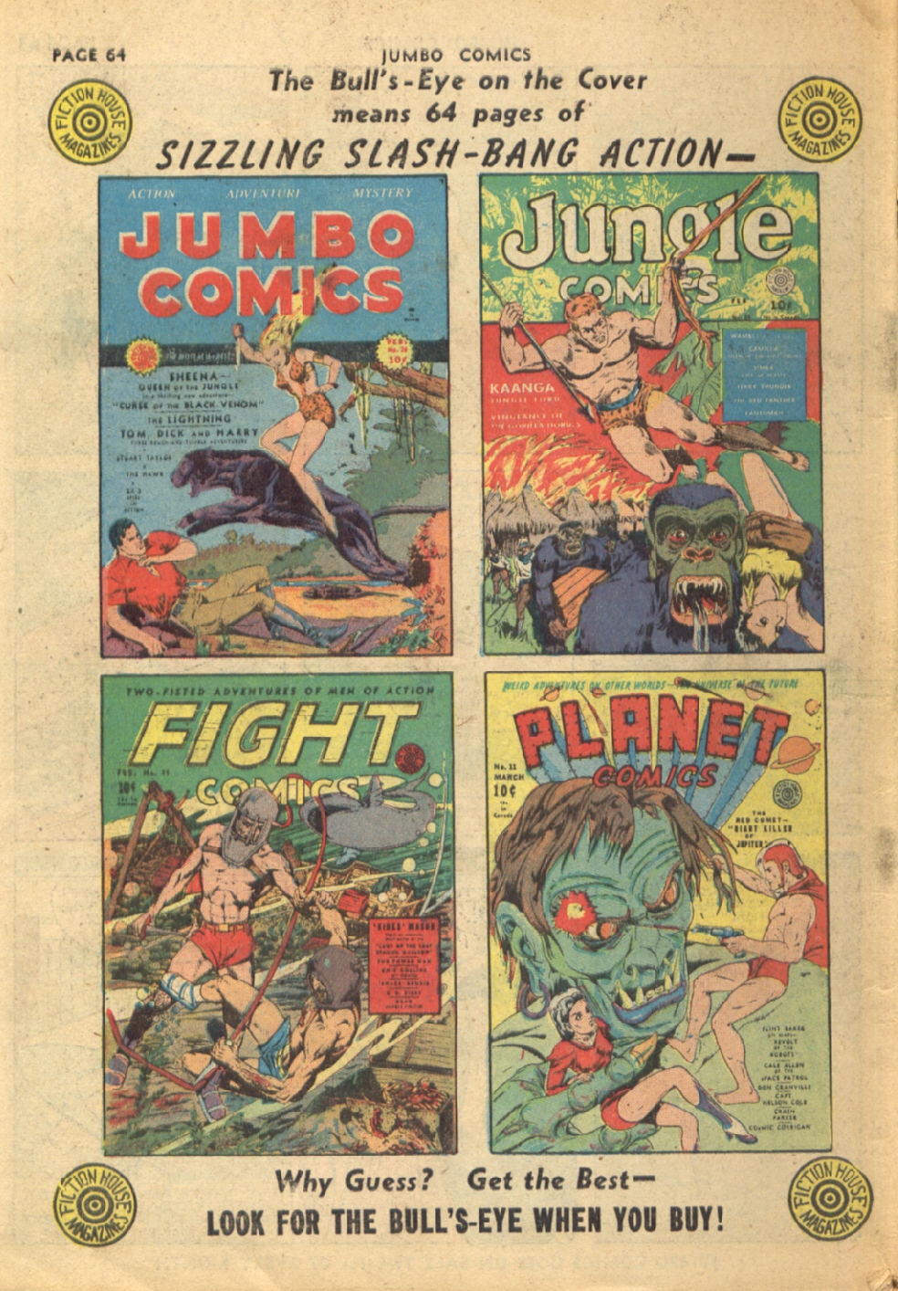 Read online Jumbo Comics comic -  Issue #24 - 66