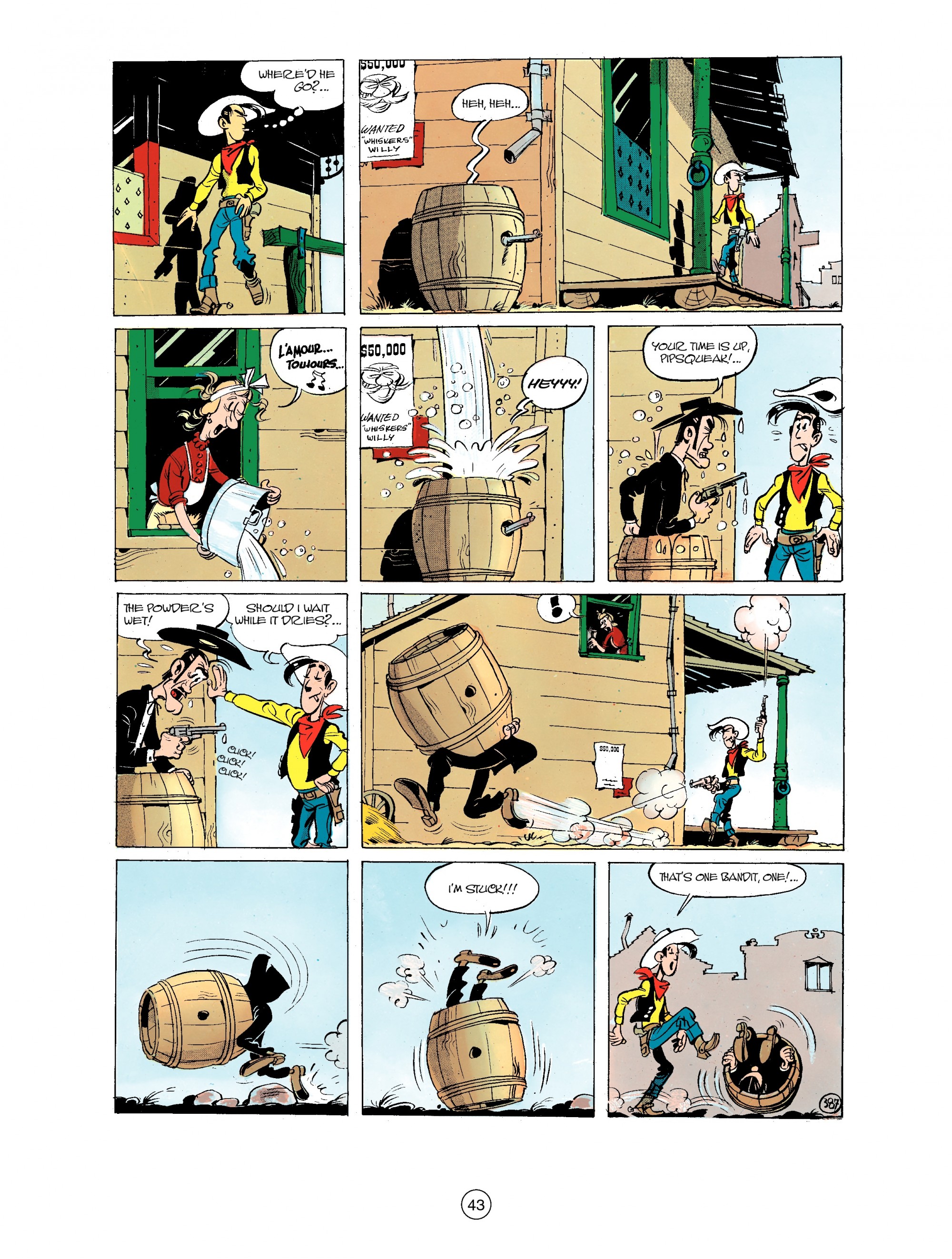 Read online A Lucky Luke Adventure comic -  Issue #32 - 43