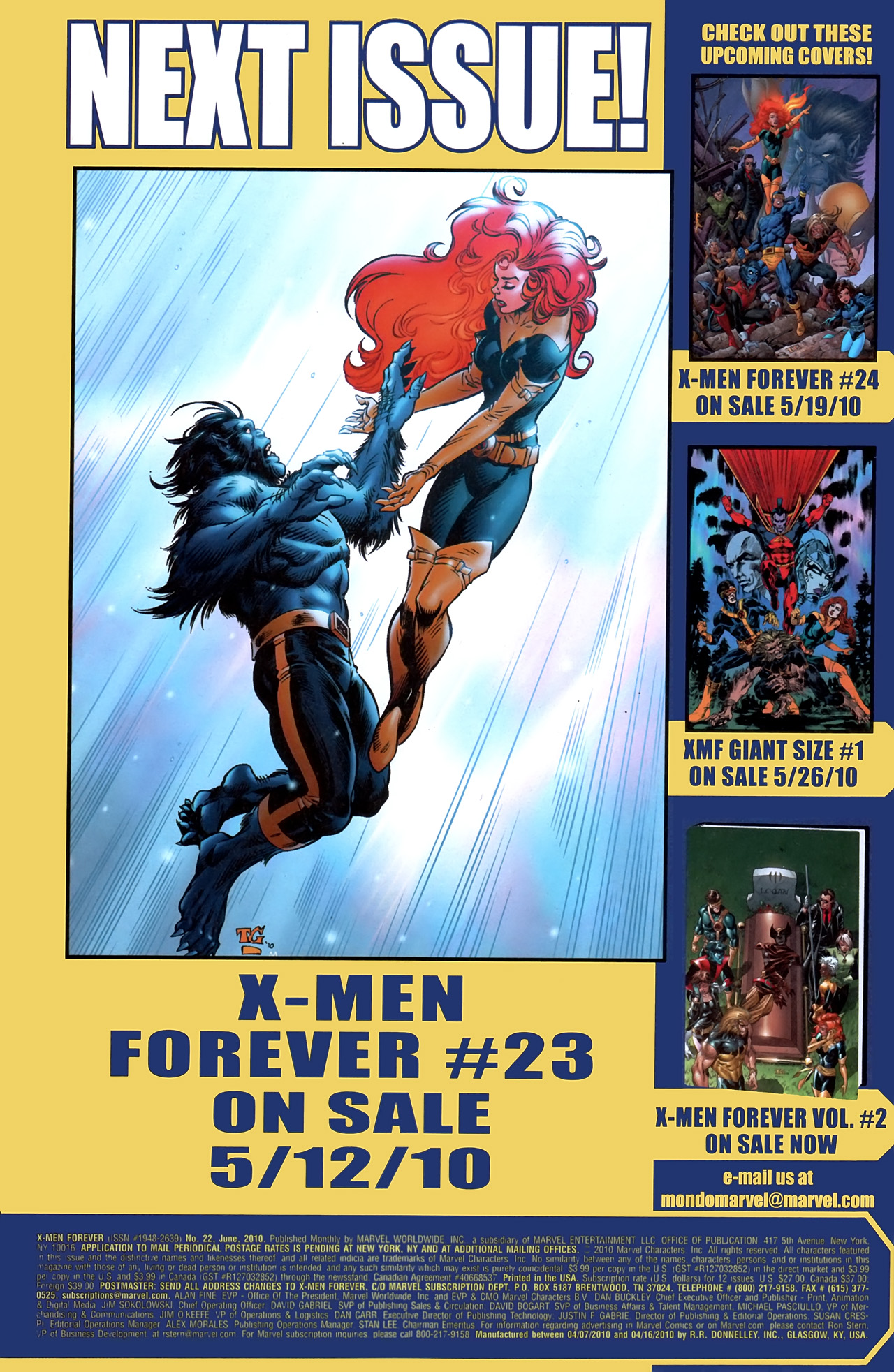 Read online X-Men Forever (2009) comic -  Issue #22 - 24