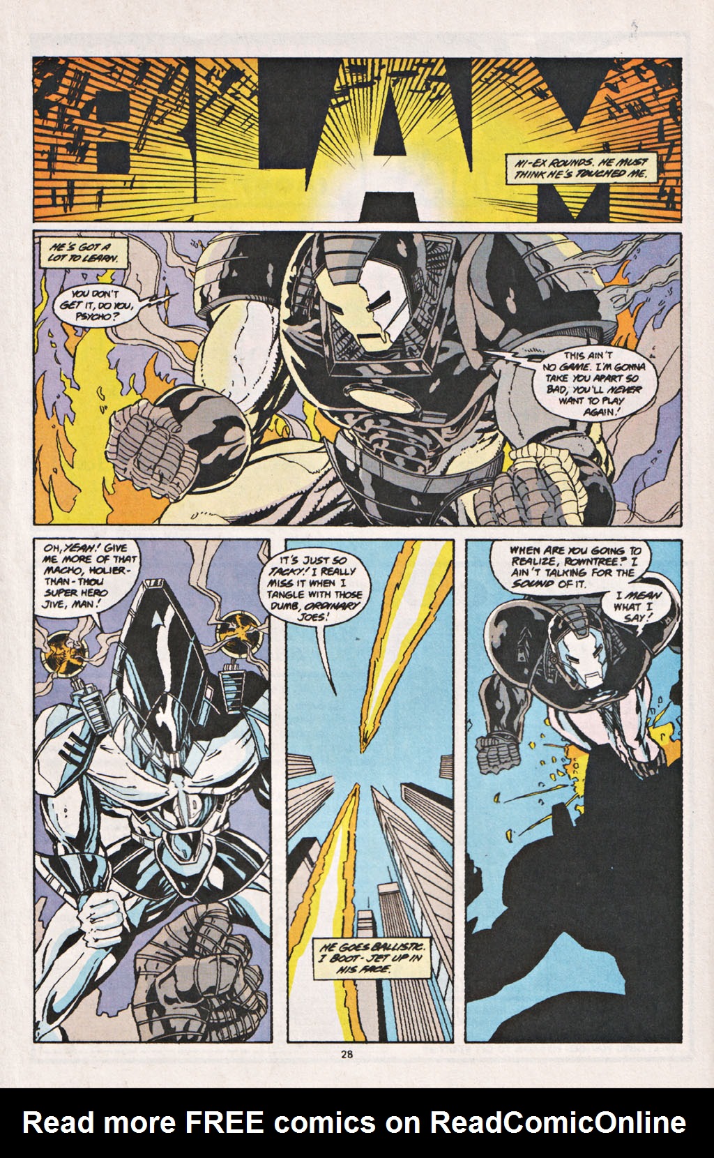 Read online War Machine (1994) comic -  Issue #13 - 19