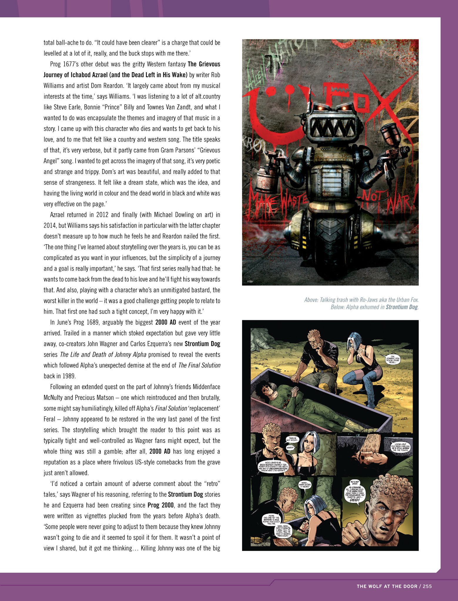 Read online Thrill-Power Overload: Forty Years of 2000 AD: Revised, Updated and Expanded! comic -  Issue # TPB (Part 3) - 57