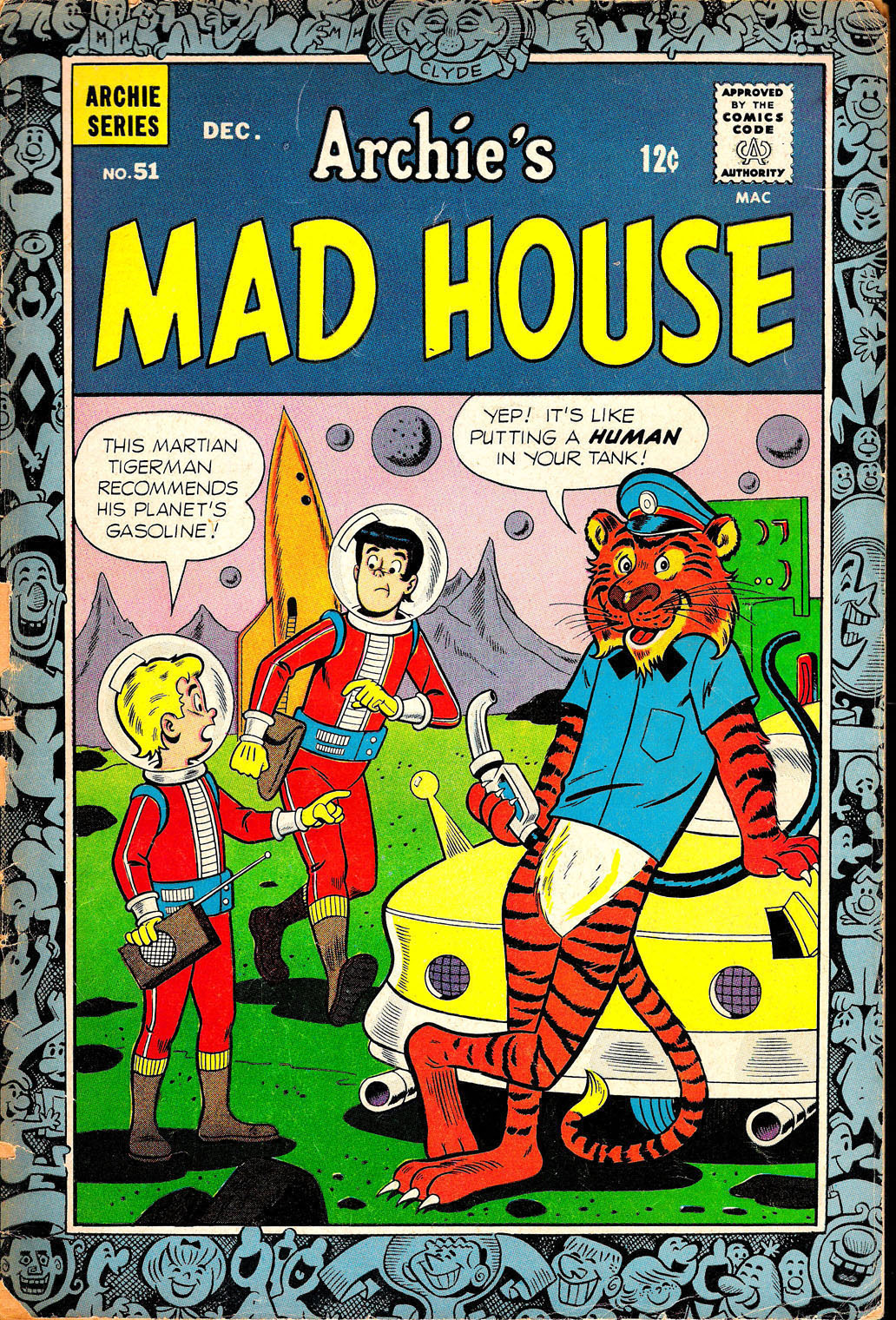 Read online Archie's Madhouse comic -  Issue #51 - 1