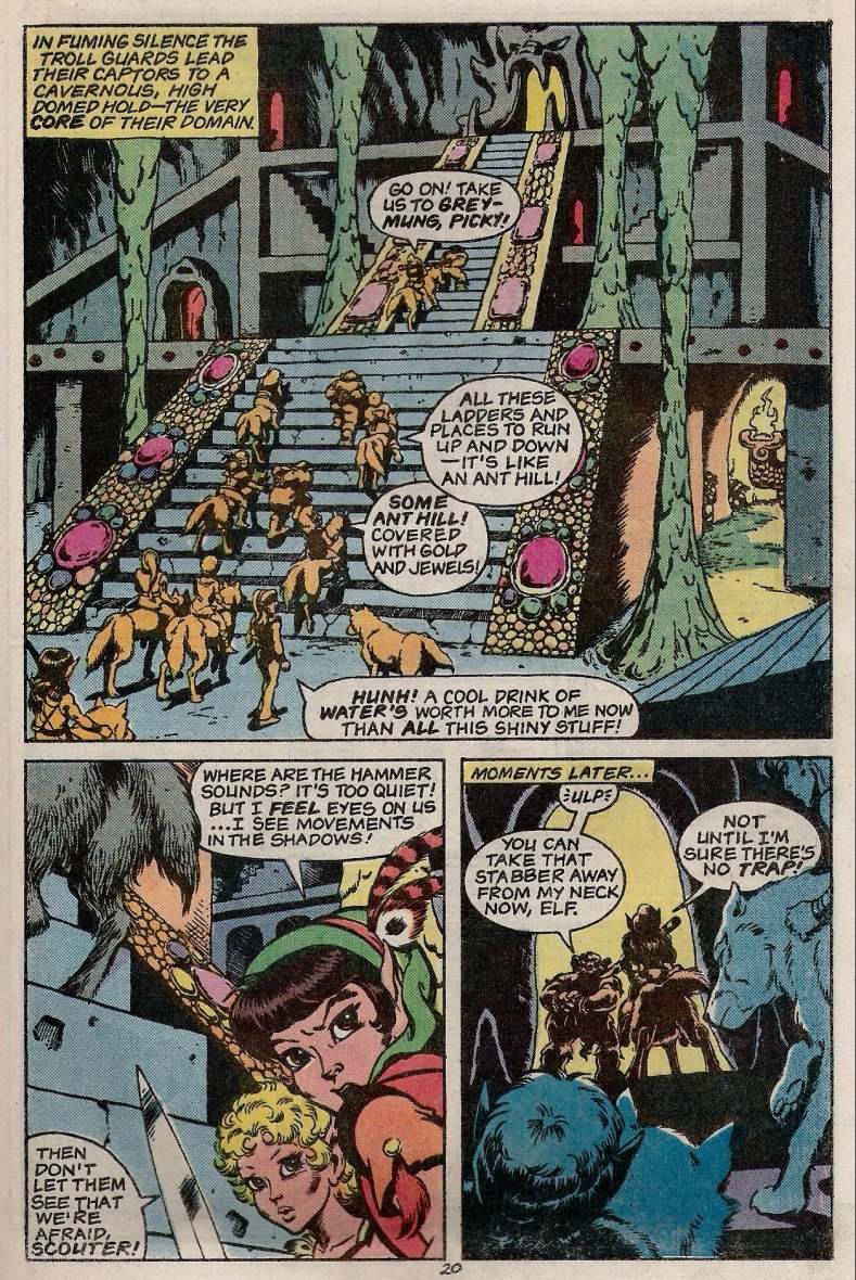 Read online ElfQuest comic -  Issue #1 - 21