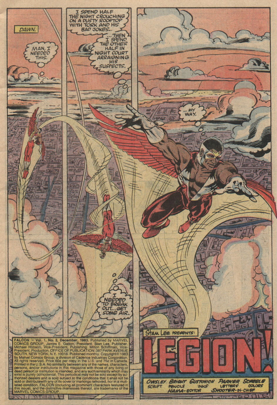 Read online Falcon (1983) comic -  Issue #2 - 2