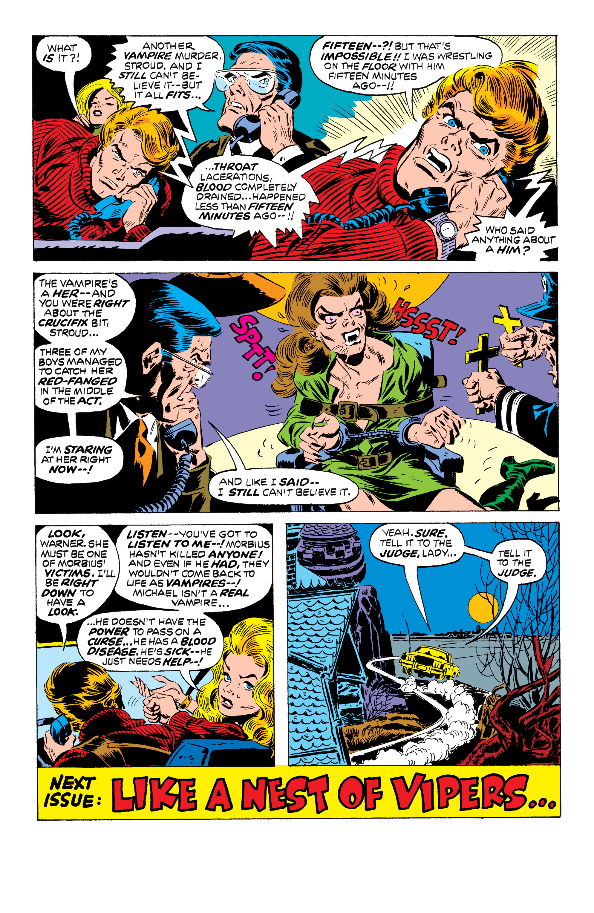Read online Morbius Epic Collection comic -  Issue # The End of A Living Vampire (Part 1) - 22