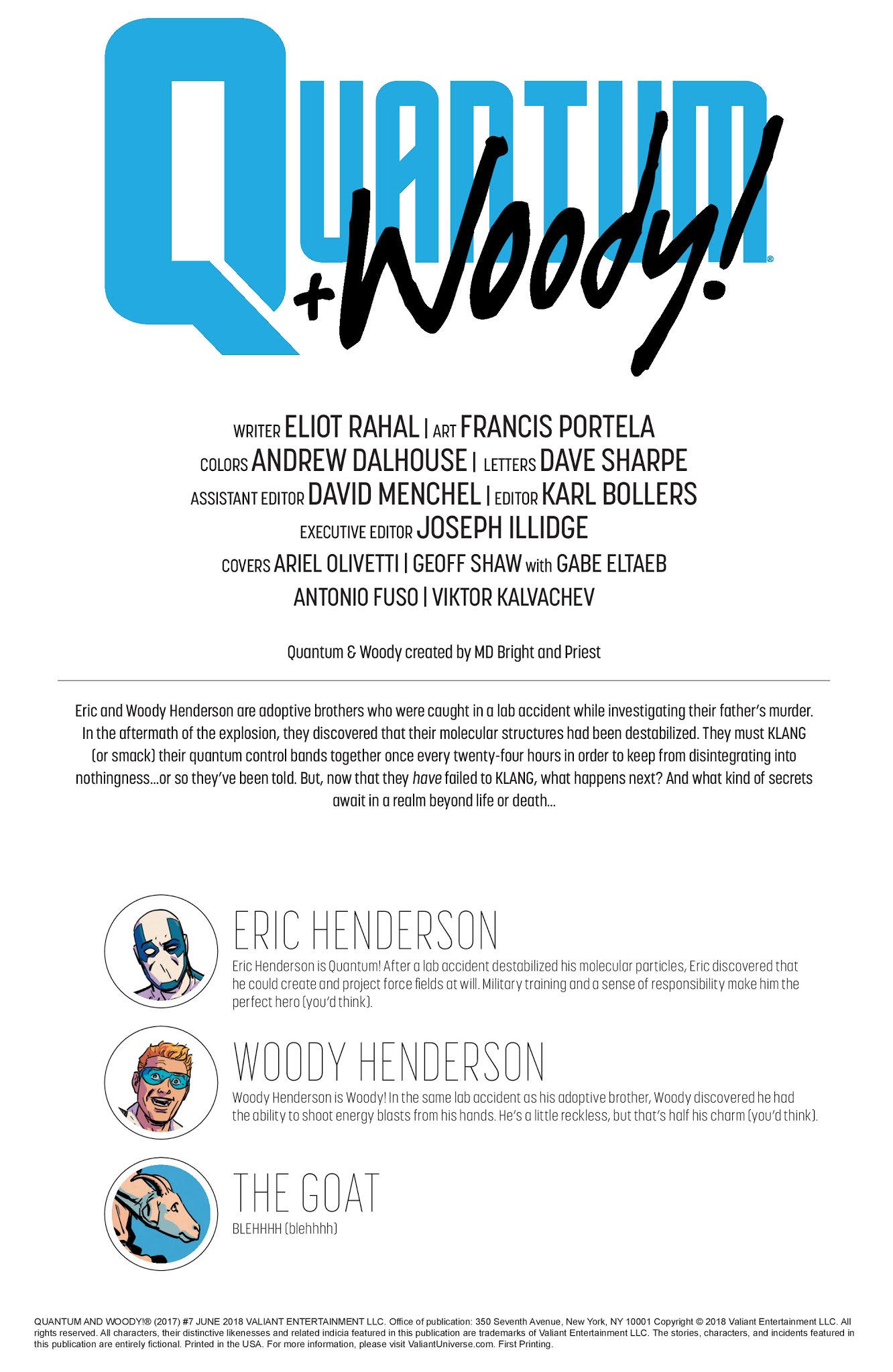 Read online Quantum and Woody! (2017) comic -  Issue #7 - 2