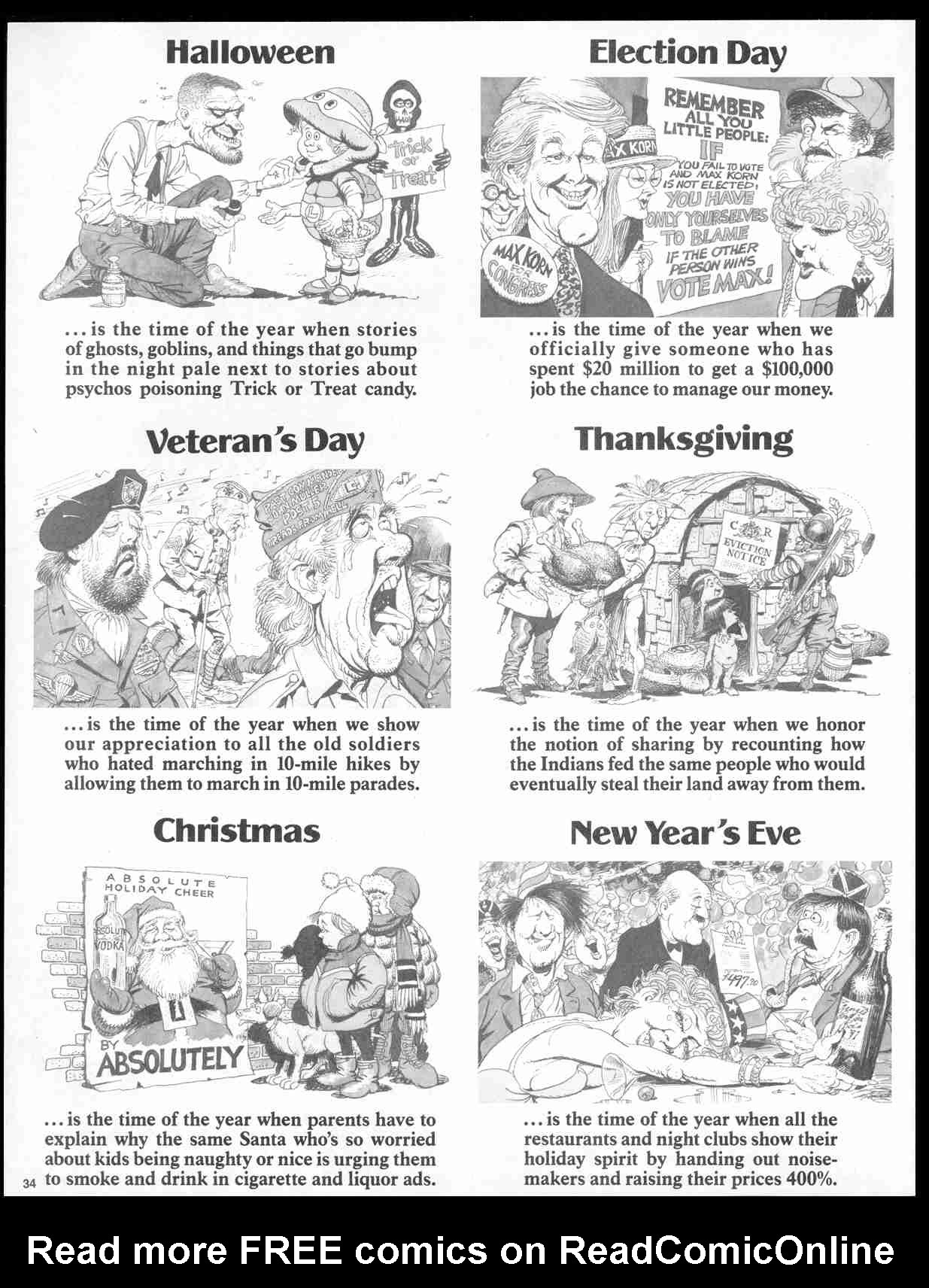 Read online MAD comic -  Issue #305 - 36